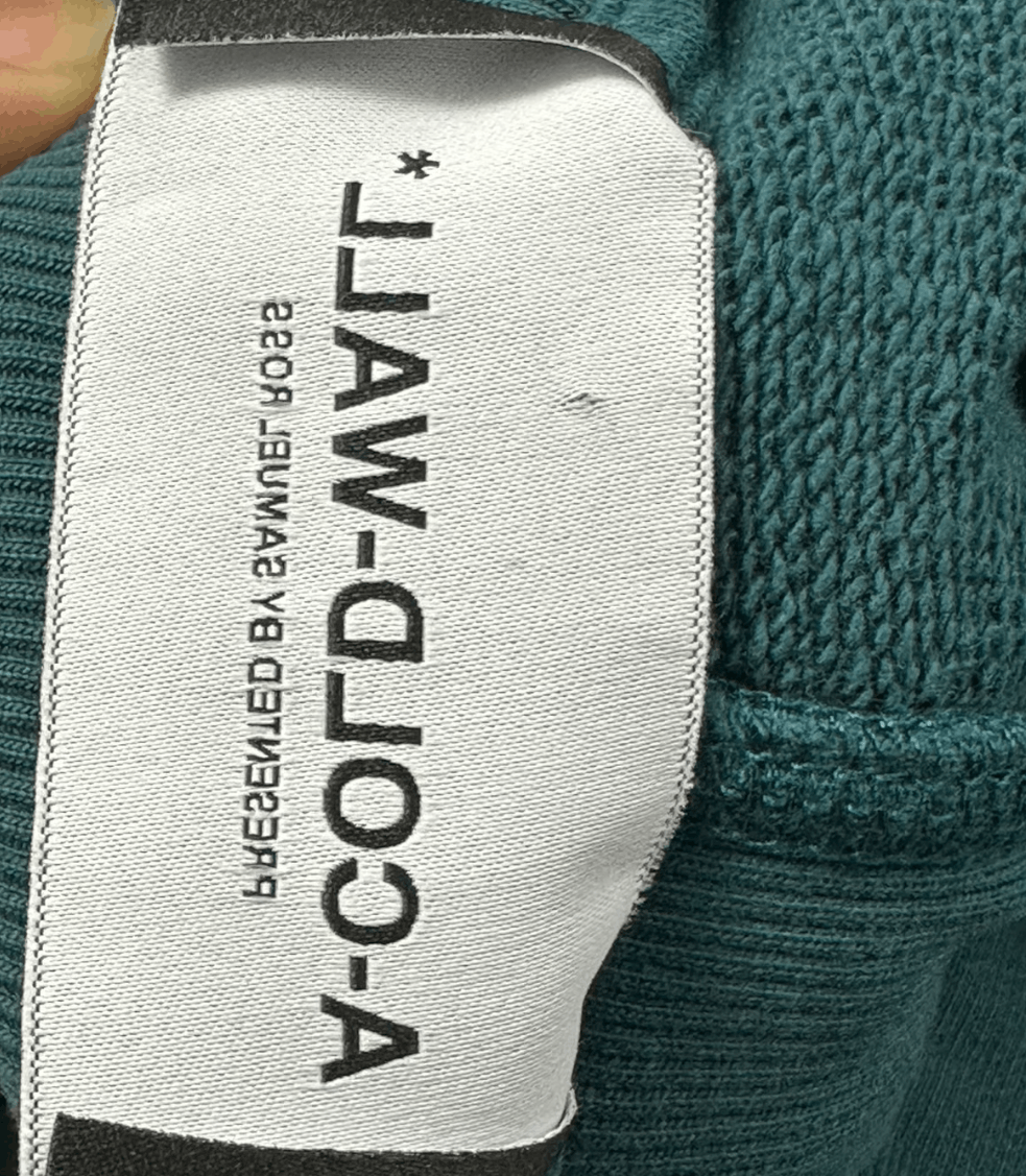 A-COLD-WALL* A-COLD-WALL Embroidered Logo Hoodie Green Size US M / EU 48-50 / 2 - 6 Thumbnail