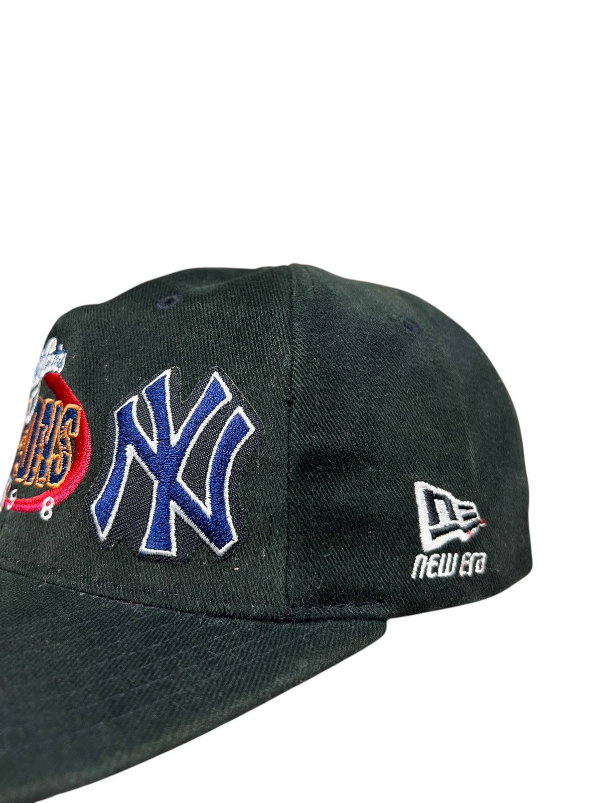 New Era × New York Yankees × Vintage 1998 Yankees World Series x New Era Snapback Size ONE SIZE - 7 Thumbnail