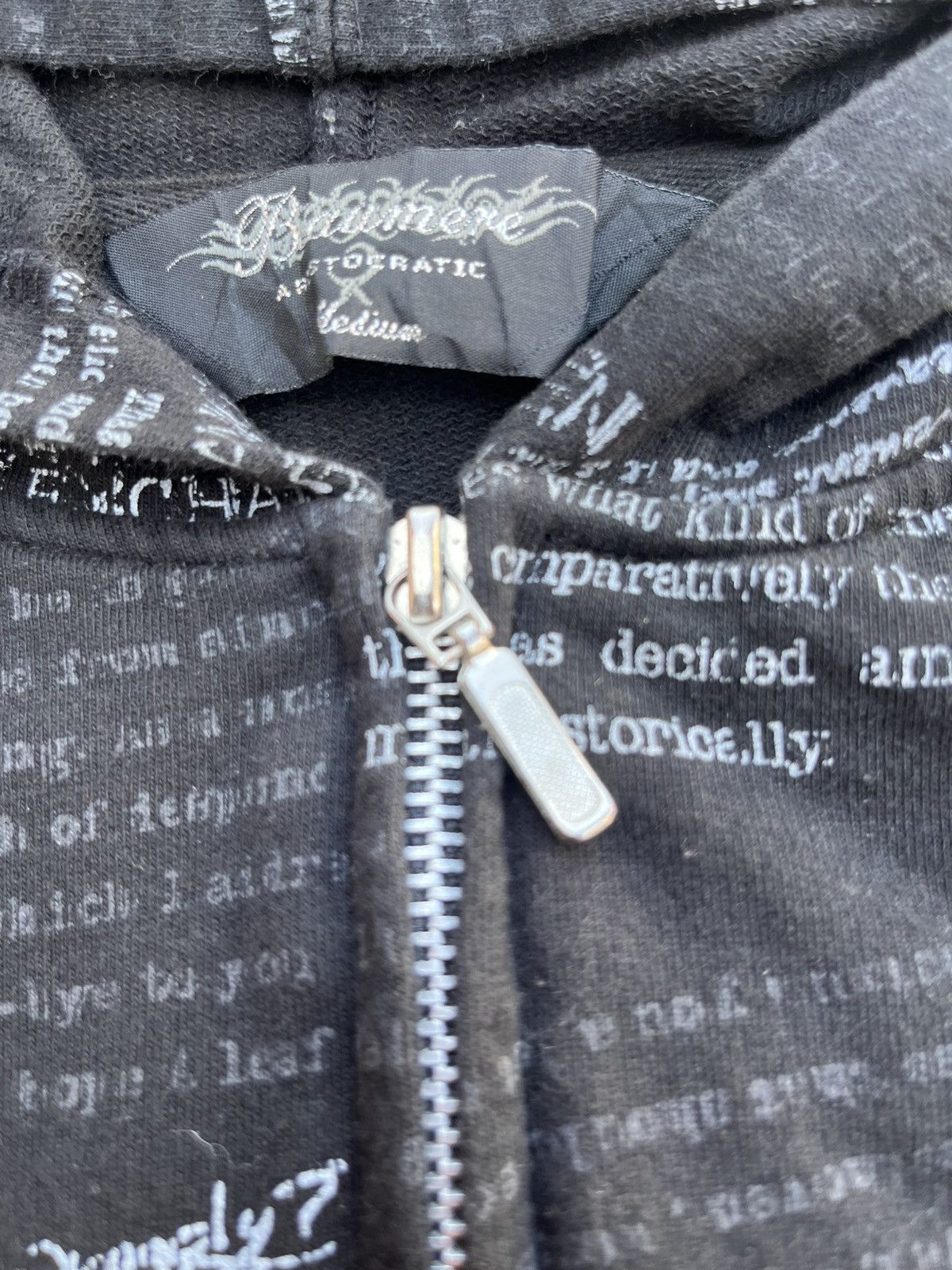 Beaumere BEAUMERE POEM FULL PRINT HOODIE PUNK STYLE LGB KMRII Size US S / EU 44-46 / 1 - 5 Thumbnail