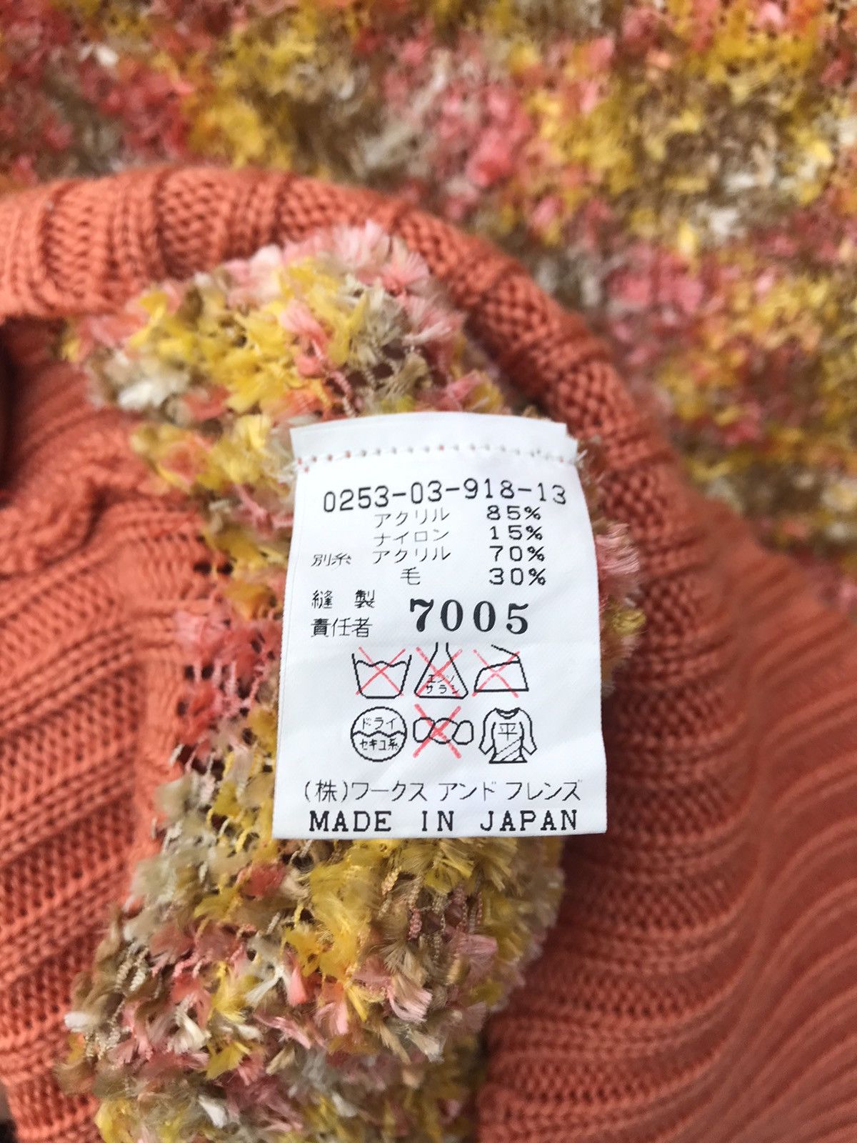 Yohji Yamamoto Yohji Yamamoto WXYZ Turtleneck Knitwear Pullover Size M / US 6-8 / IT 42-44 - 8 Thumbnail