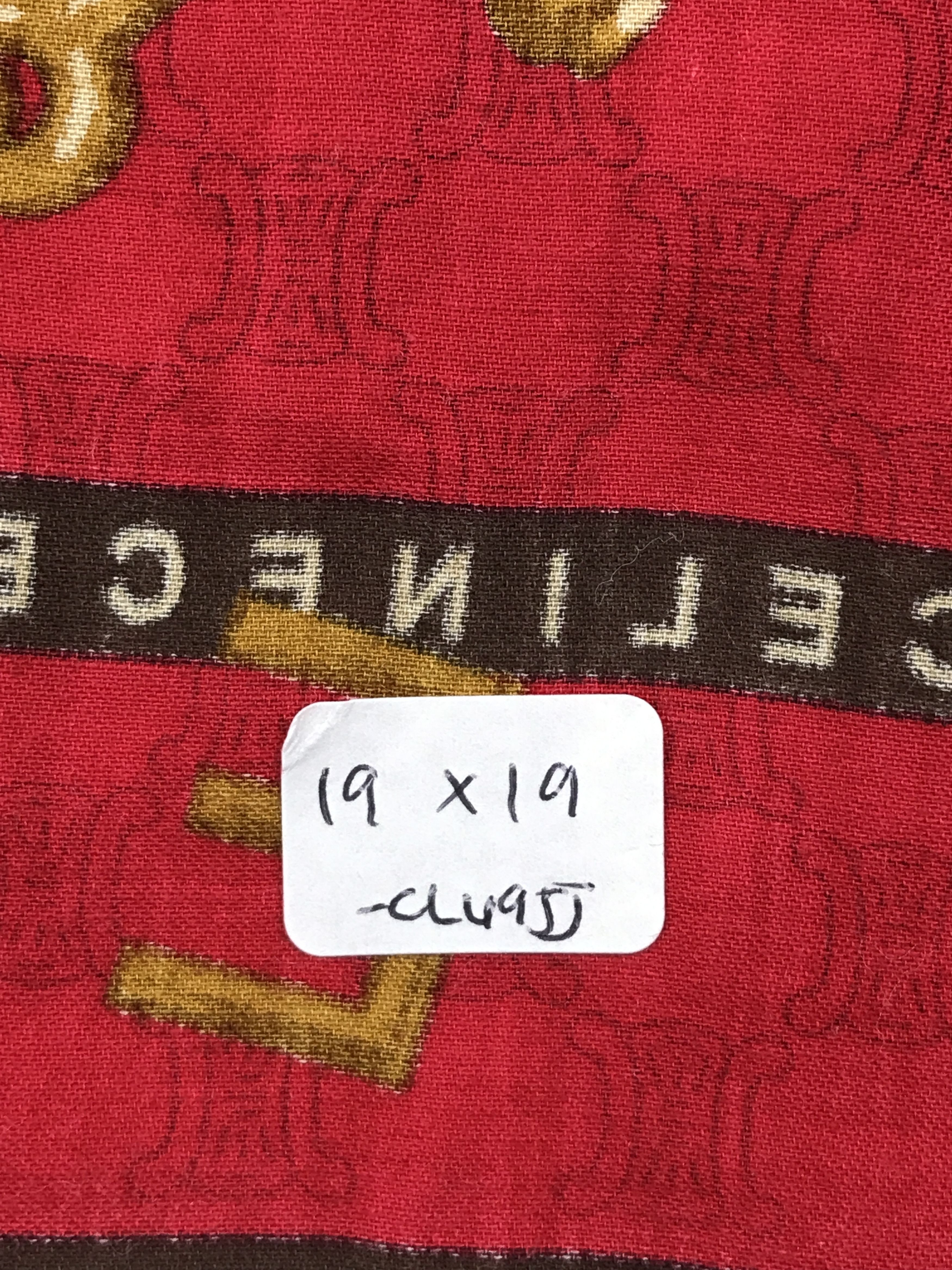 Celine × Vintage Vintage Celine Monogram Bandana Neckerchief Handkerchief Size ONE SIZE - 5 Thumbnail