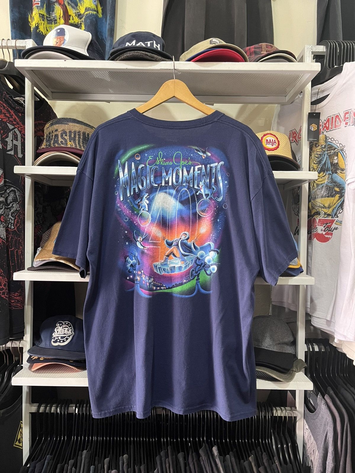 Vintage Eskimo Joe's "Magic Moments" 40th Anniversary Men's T-Shirt Size US XXL / EU 58 / 5 - 4 Thumbnail