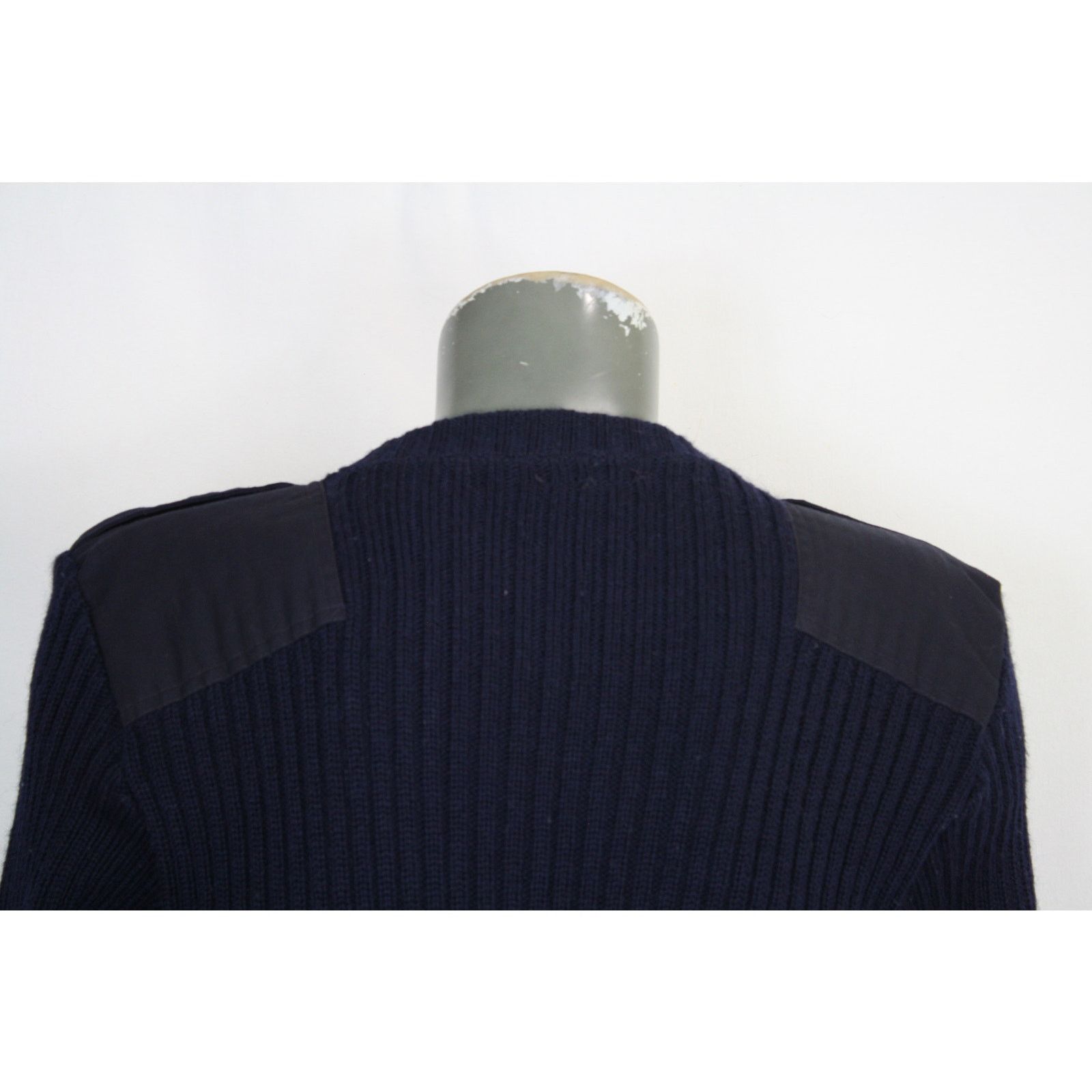 Vintage Vintage Woolly Pully Sweater Mens 42 Military Commando Navy Size US L / EU 52-54 / 3 - 5 Thumbnail