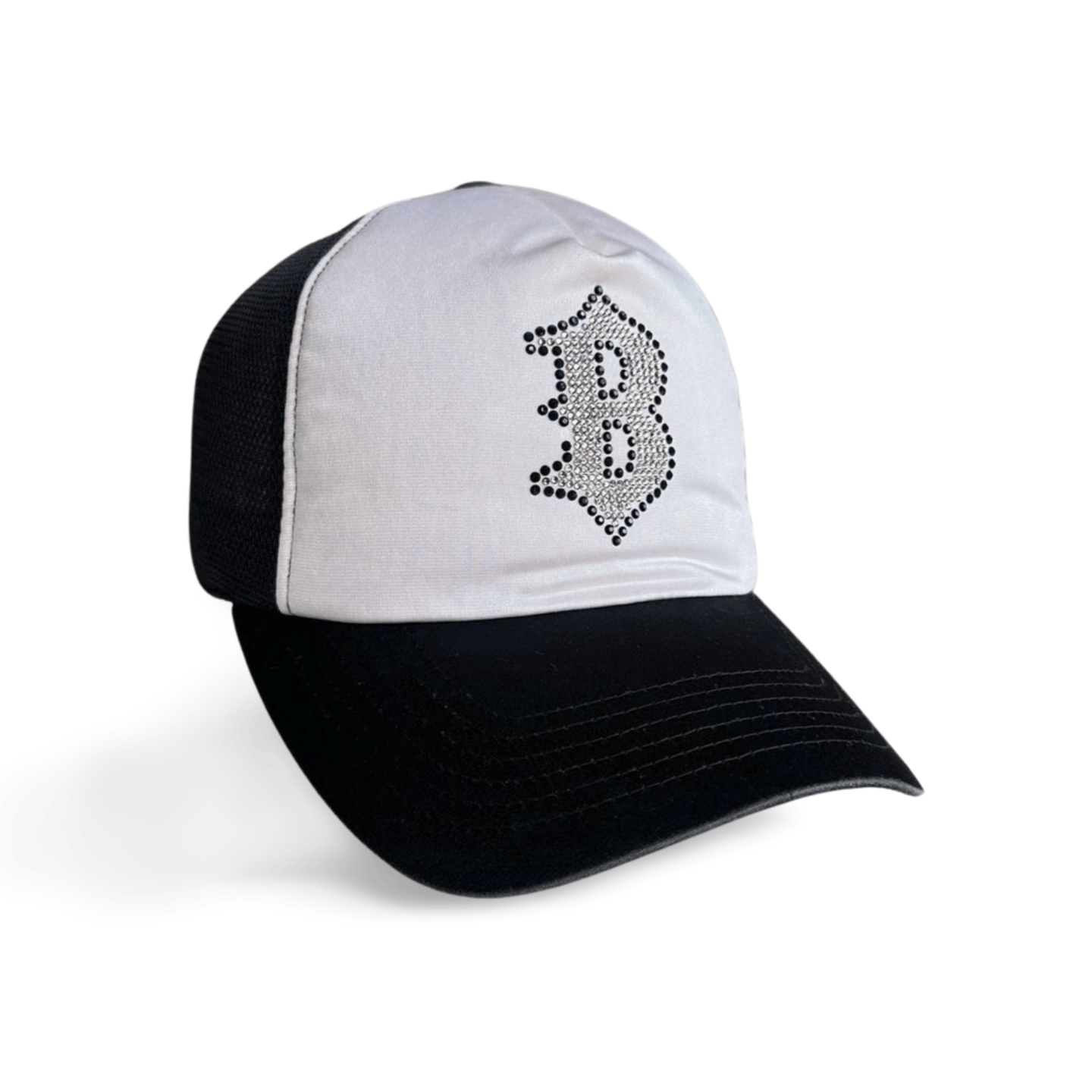 Bape × Swarovski Vintage Bape Swarovski Trucker Hat Size ONE SIZE - 2 Thumbnail