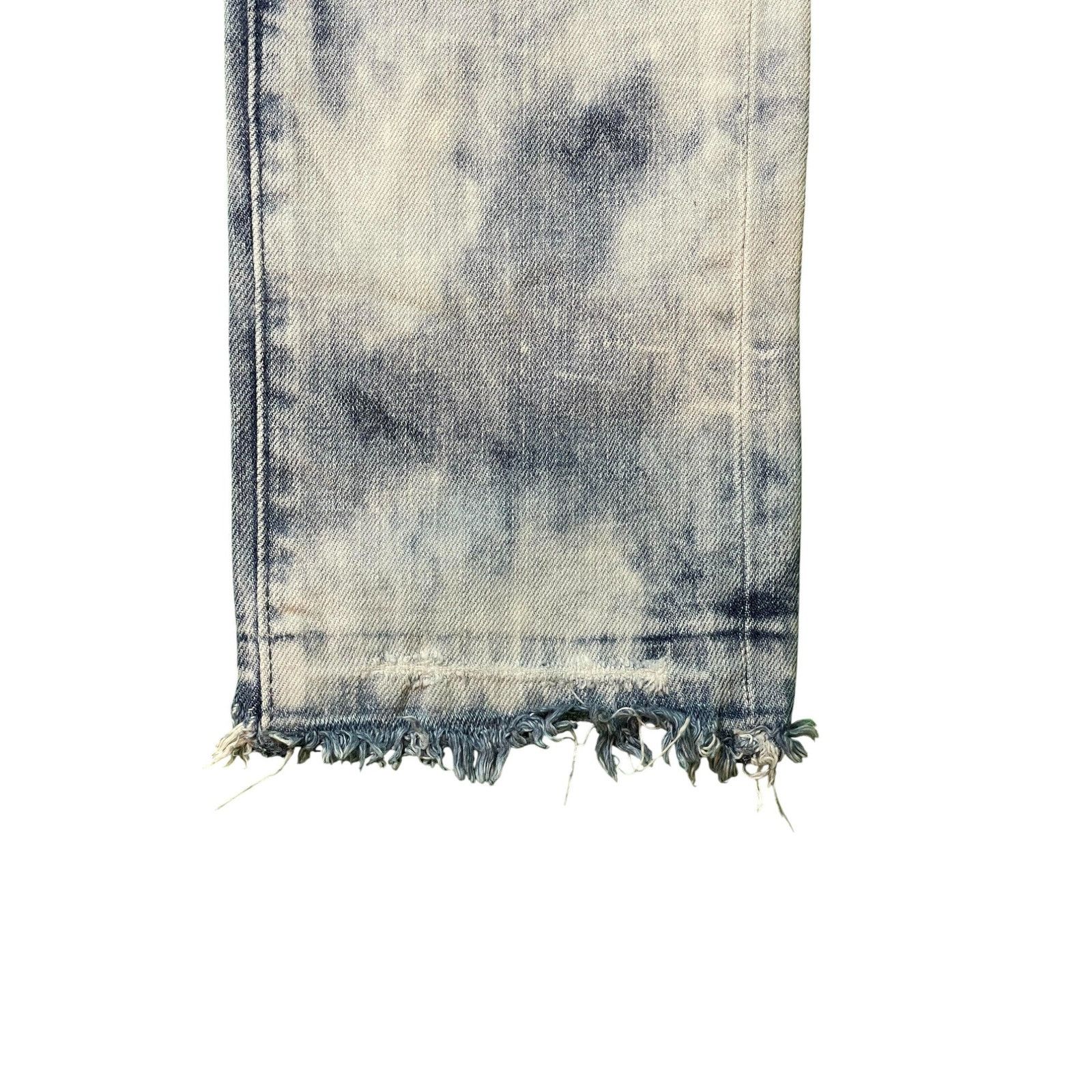 Purple Brand Distressed Light Wash Jeans