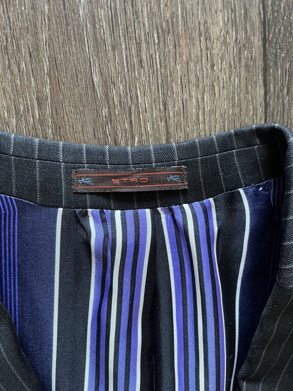 Etro Etro Mens Suit 100% Wool Size 50R Size 50R - 5 Thumbnail