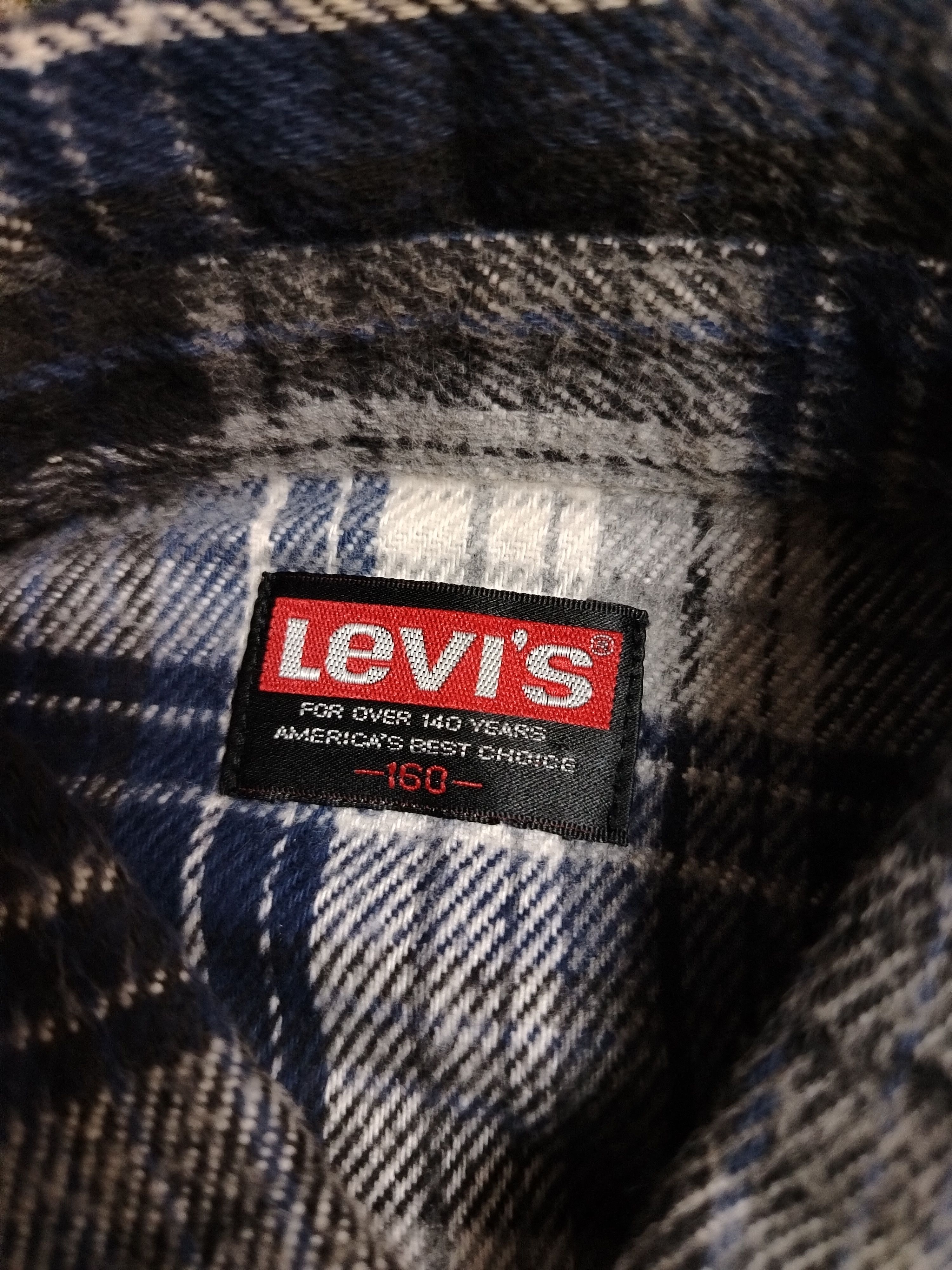 Levi's Vintage japan levis plaid flannel white tab Size US M / EU 48-50 / 2 - 6 Thumbnail