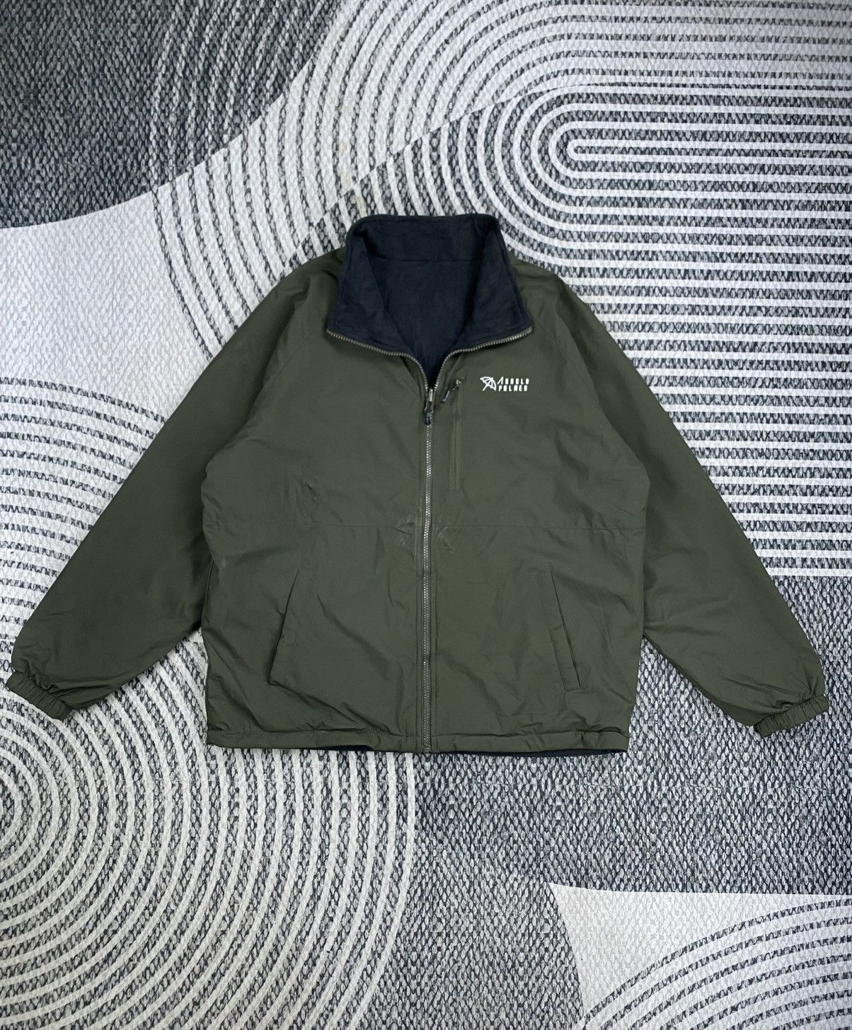 Japanese Brand Vtg Arnold Palmer Embroidery Logo Reversible ZIp-Up Jacket Size US L / EU 52-54 / 3 - 9 Thumbnail