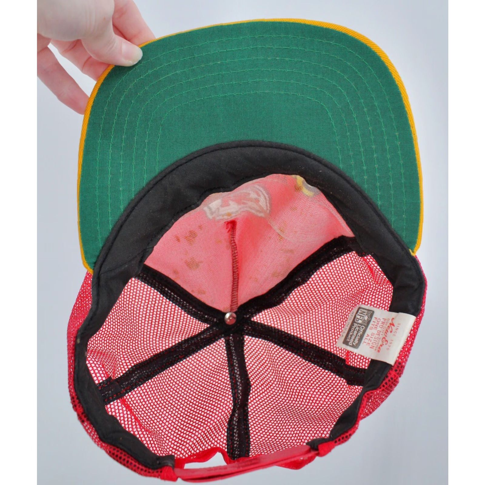Vintage KC Chiefs Cap Mens One Size Hat Red VTG NFL Kansas City Baseball Style Cap Size ONE SIZE - 4 Thumbnail