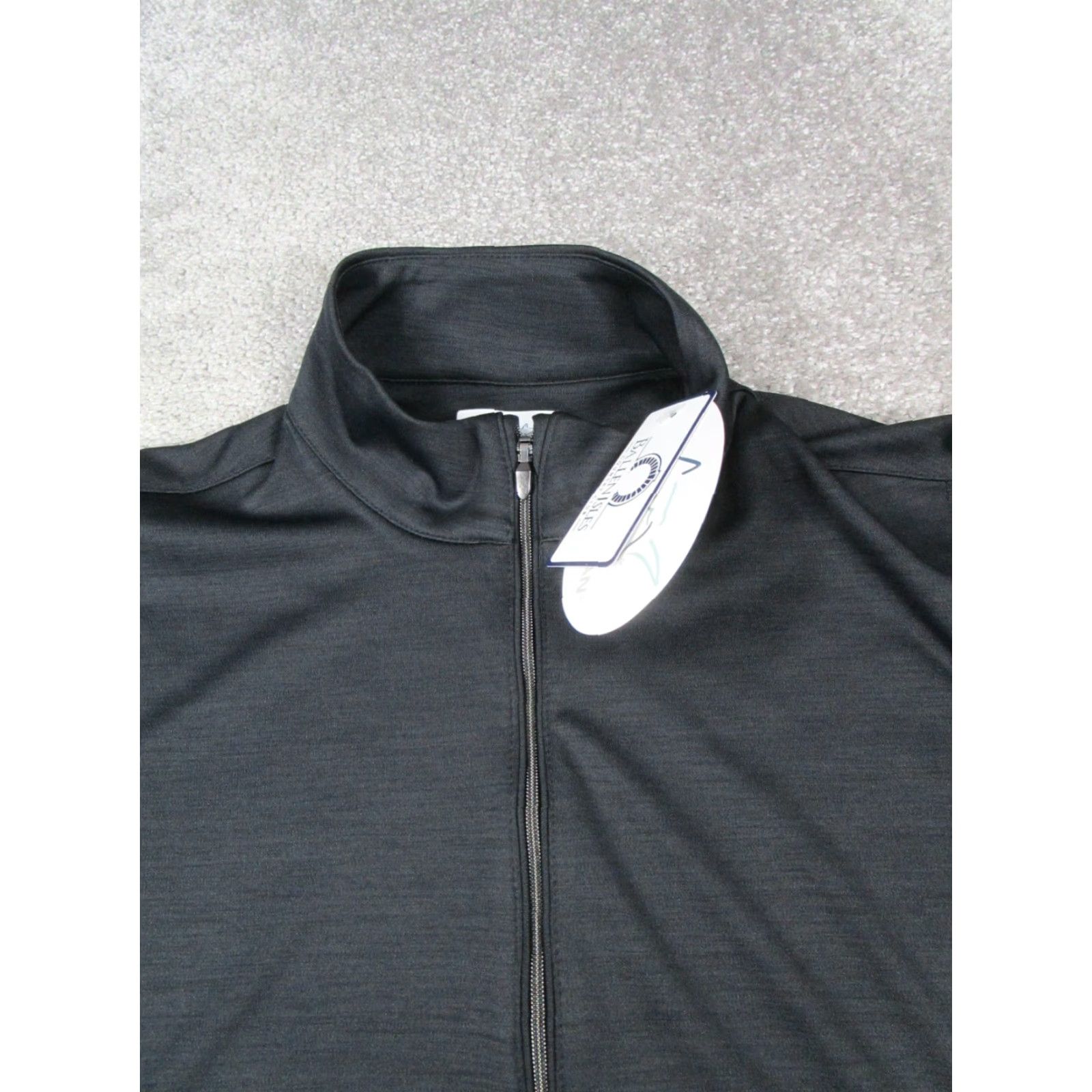 Vintage Greg Norman Sweater Mens Medium Black Golf Half Zip New Size US M / EU 48-50 / 2 - 2 Thumbnail