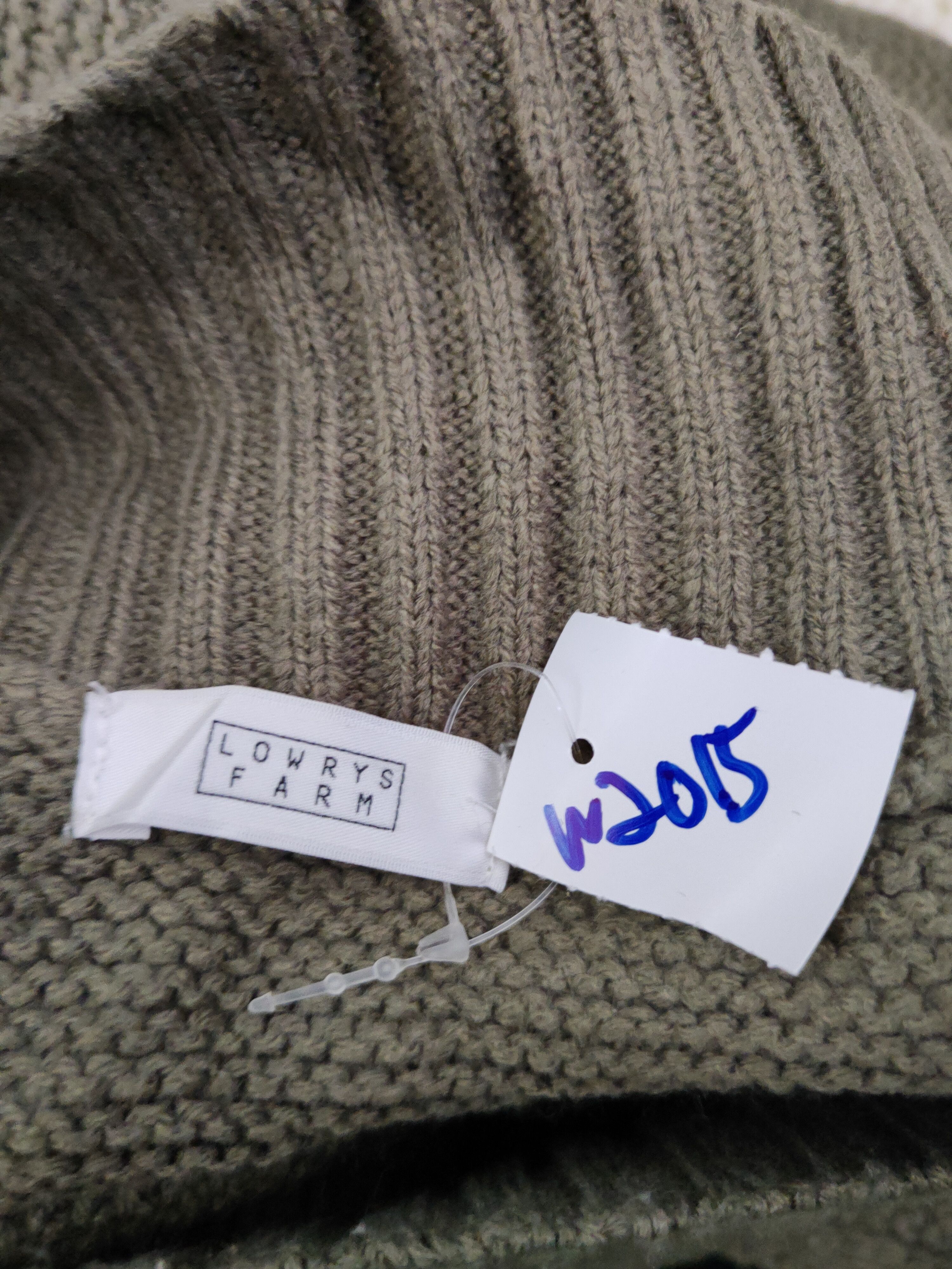 Homespun Knitwear Lowrys Farm Olive Knitwear Sweatshirts #W2015 Size US L / EU 52-54 / 3 - 11 Thumbnail