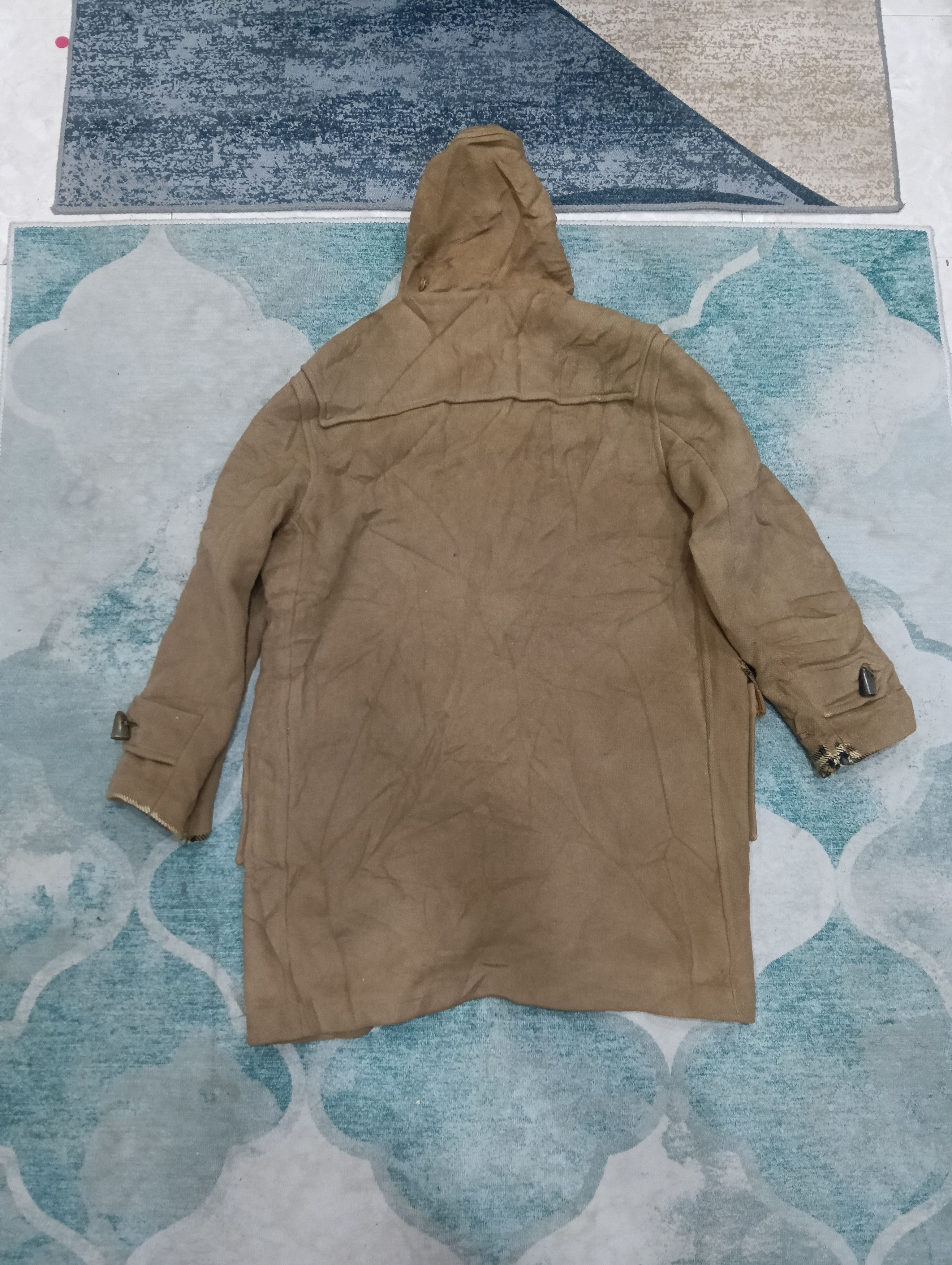 Burberry × Burberry Prorsum × Designer Vintage Burberry Duffle Coating Parka Jacket Size US XL / EU 56 / 4 - 3 Thumbnail