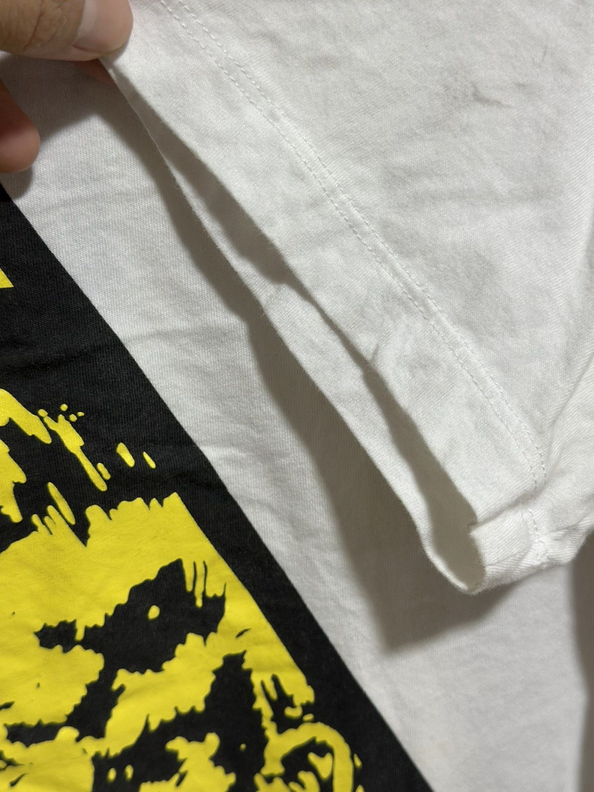 Diesel × Vintage Vintage Diesel Caution! Mind Your Head Faded Tee Size US M / EU 48-50 / 2 - 6 Thumbnail