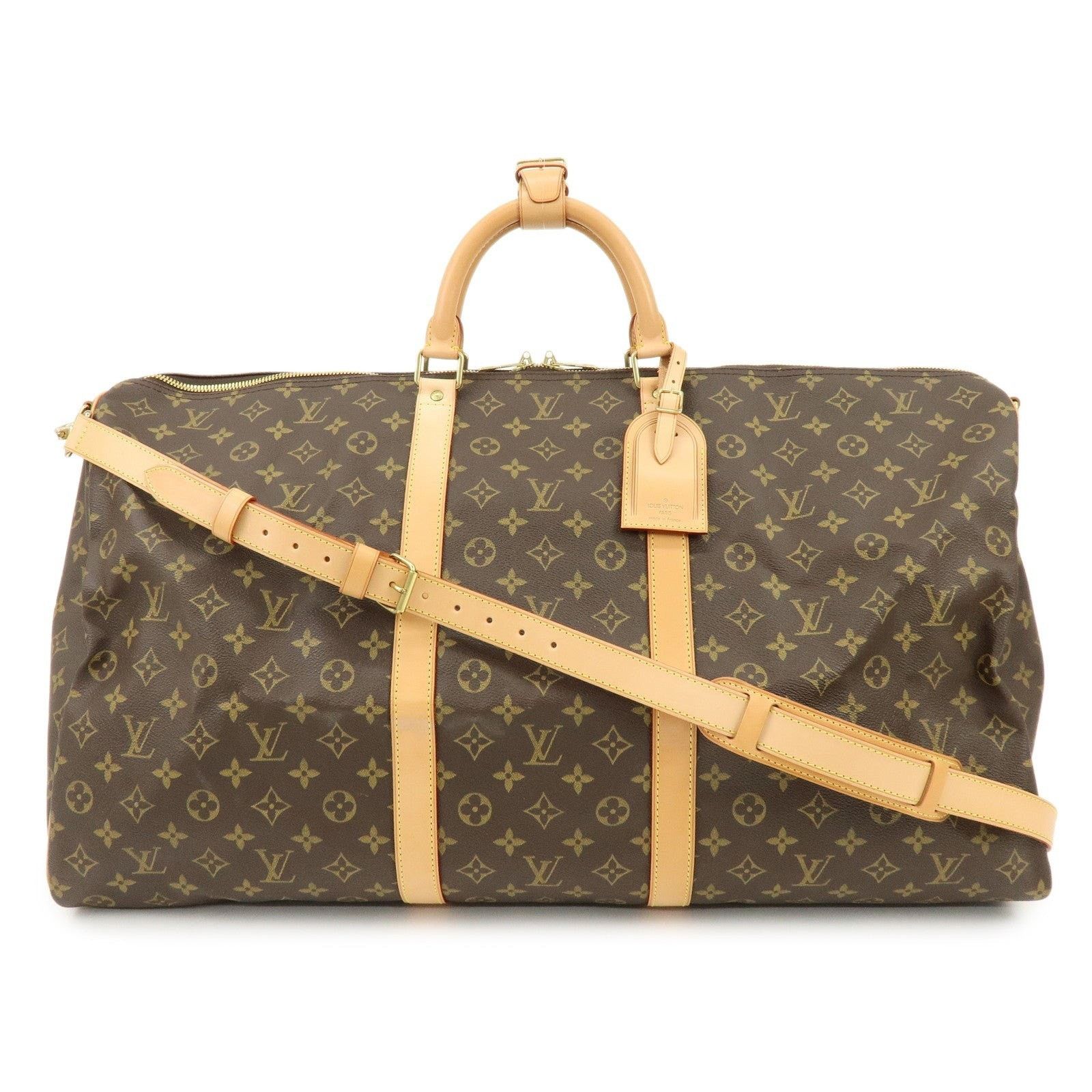 Louis Vuitton Louis Vuitton Monogram Keepall Bandouliere 60 Duffle Bag Size ONE SIZE - 1 Thumbnail