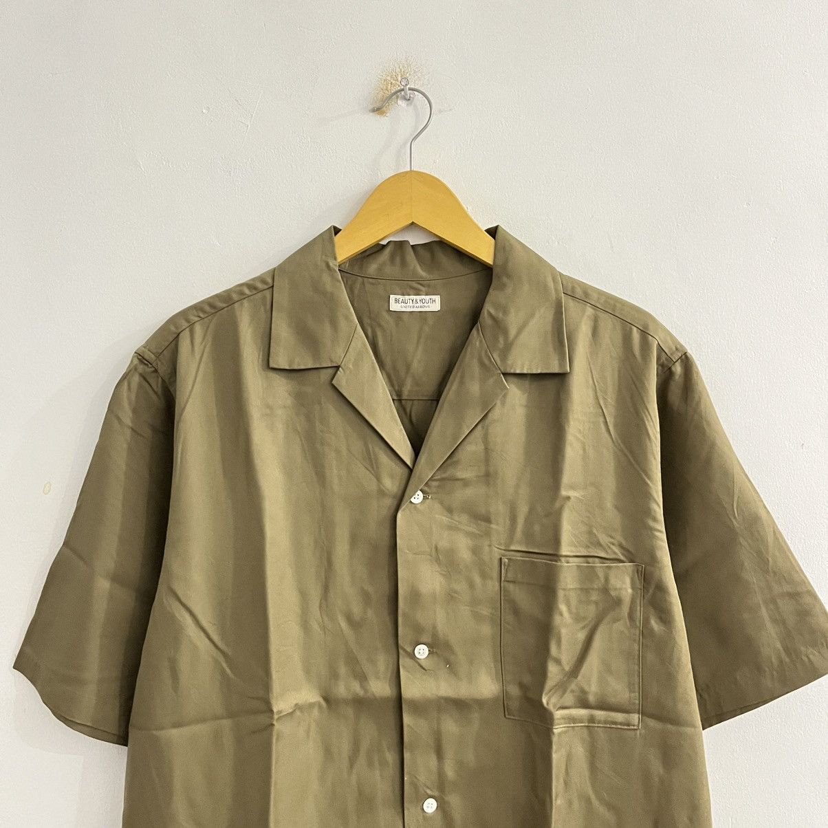 Japanese Brand United Arrows - Campcollar Button Up Shirt Size US XL / EU 56 / 4 - 2 Thumbnail