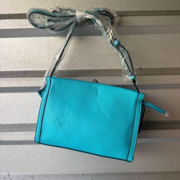 Other NEW TAHARI CHARLIE CROSS BODY BAG AQUA Size ONE SIZE - 6 Thumbnail