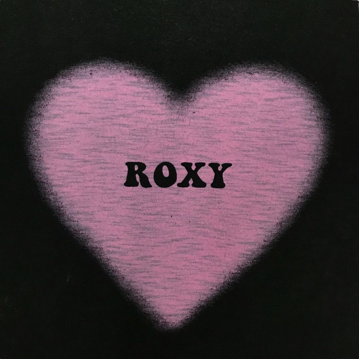 Vintage Vintage 90s Roxy Surfing Love Stencil Tee Shirt Size M / US 6-8 / IT 42-44 - 3 Thumbnail