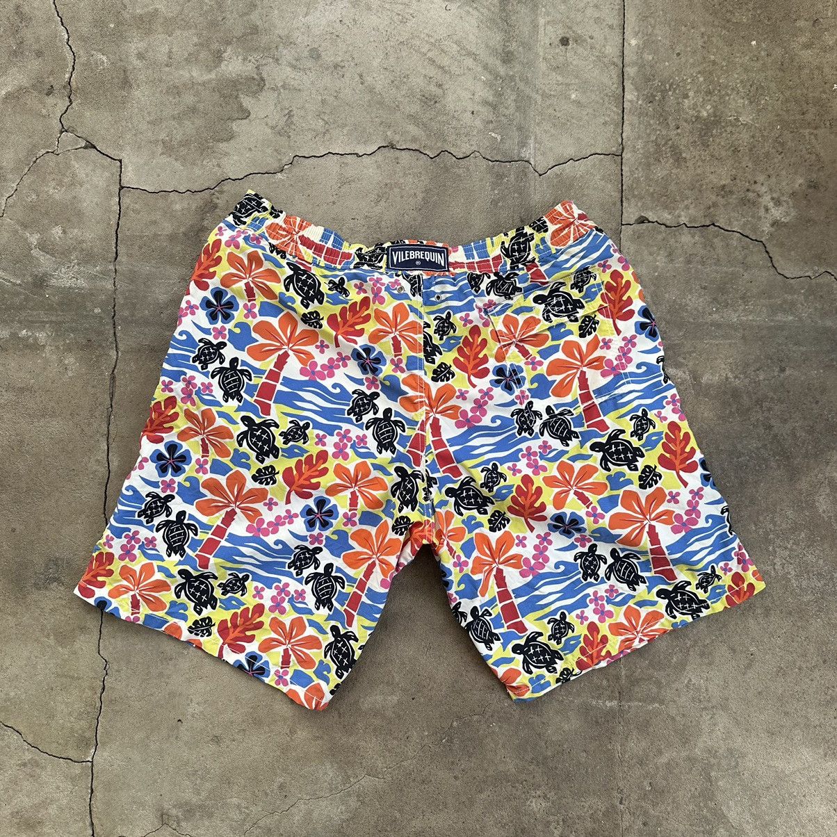 Vilebrequin Vilebrequin Design Casual printed sea ​​pattern Shorts Size US 38 / EU 54 - 4 Thumbnail