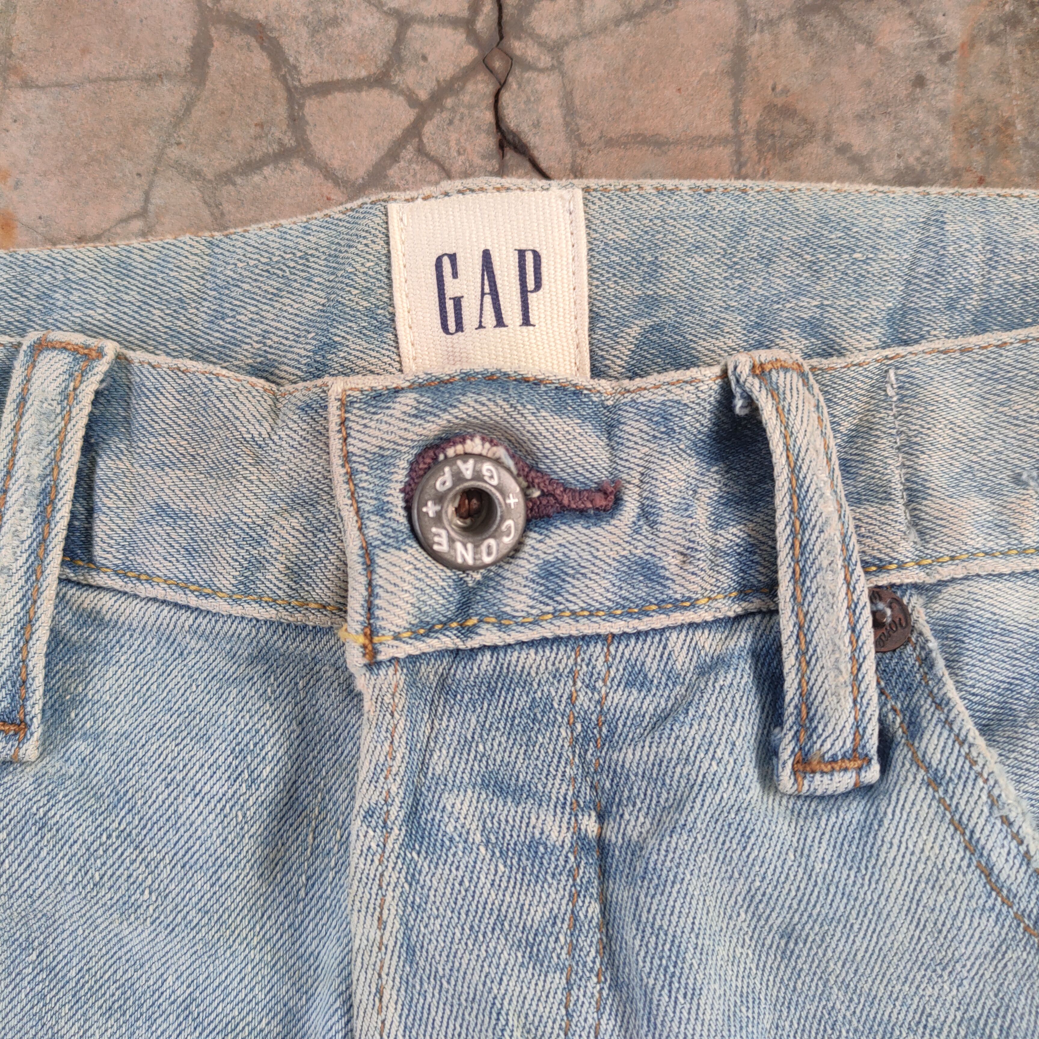 Gap W32 VINTAGE GAP FADED BLUE DISTRESSED JEANS PANTS Size US 32 / EU 48 - 6 Thumbnail