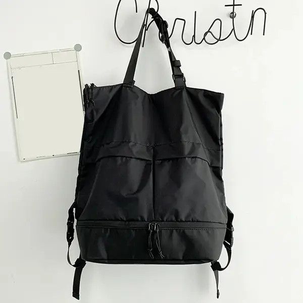 Japanese Brand Kahori x Mieko Utility grunge military tote bag backpack Size ONE SIZE - 3 Thumbnail