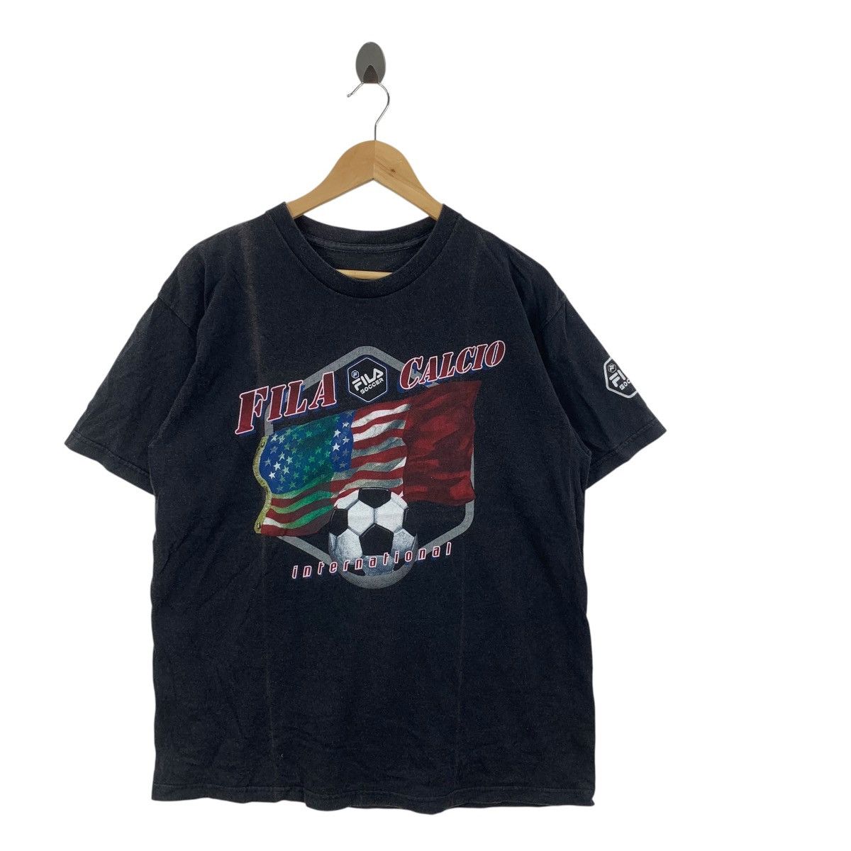 Fila Vintage FILA SOCCER Calcio International Tee Shirt Top Size US M / EU 48-50 / 2 - 3 Thumbnail