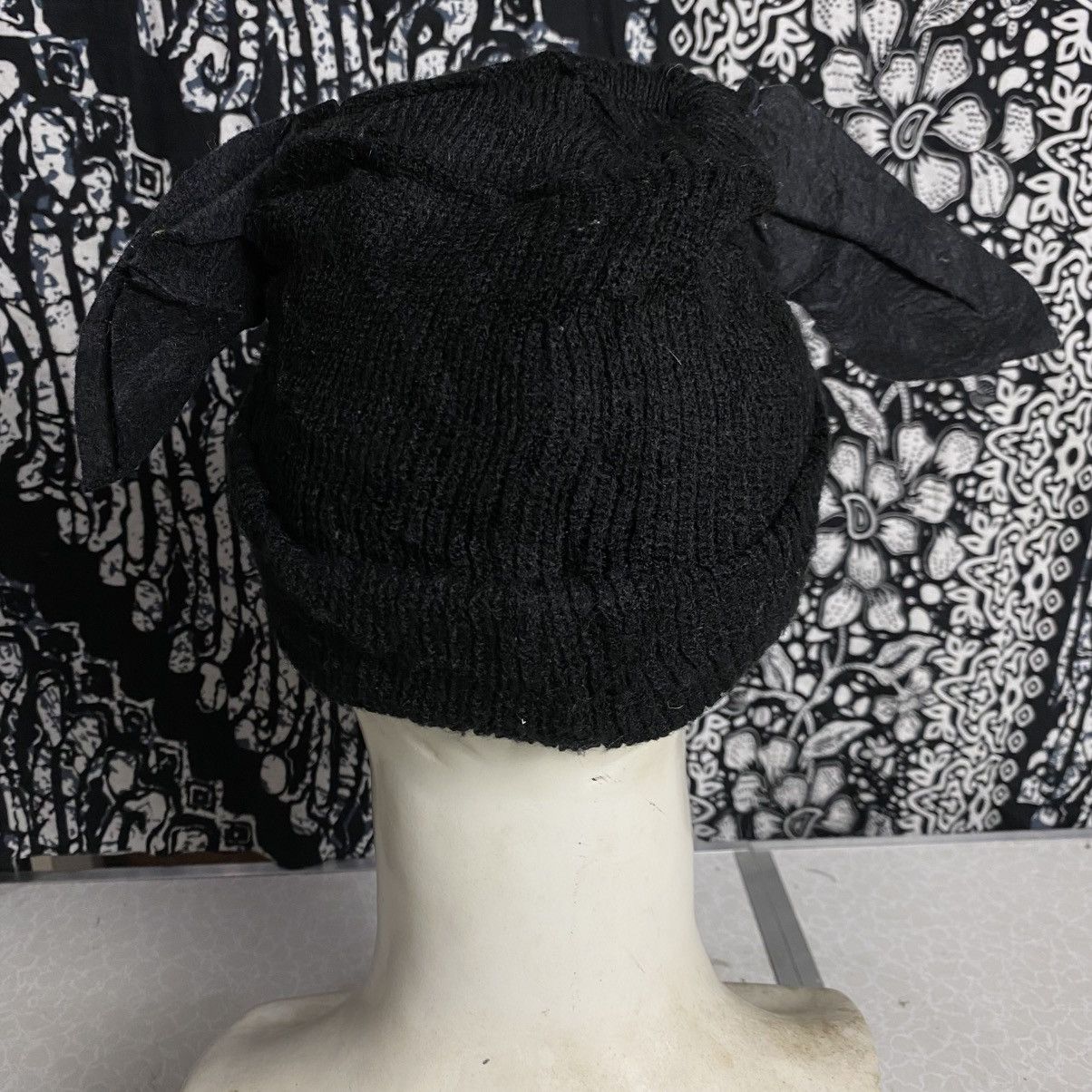 Japanese Brand × Vintage 2000s y2k lazy cay unique beanie hats Size ONE SIZE - 2 Thumbnail