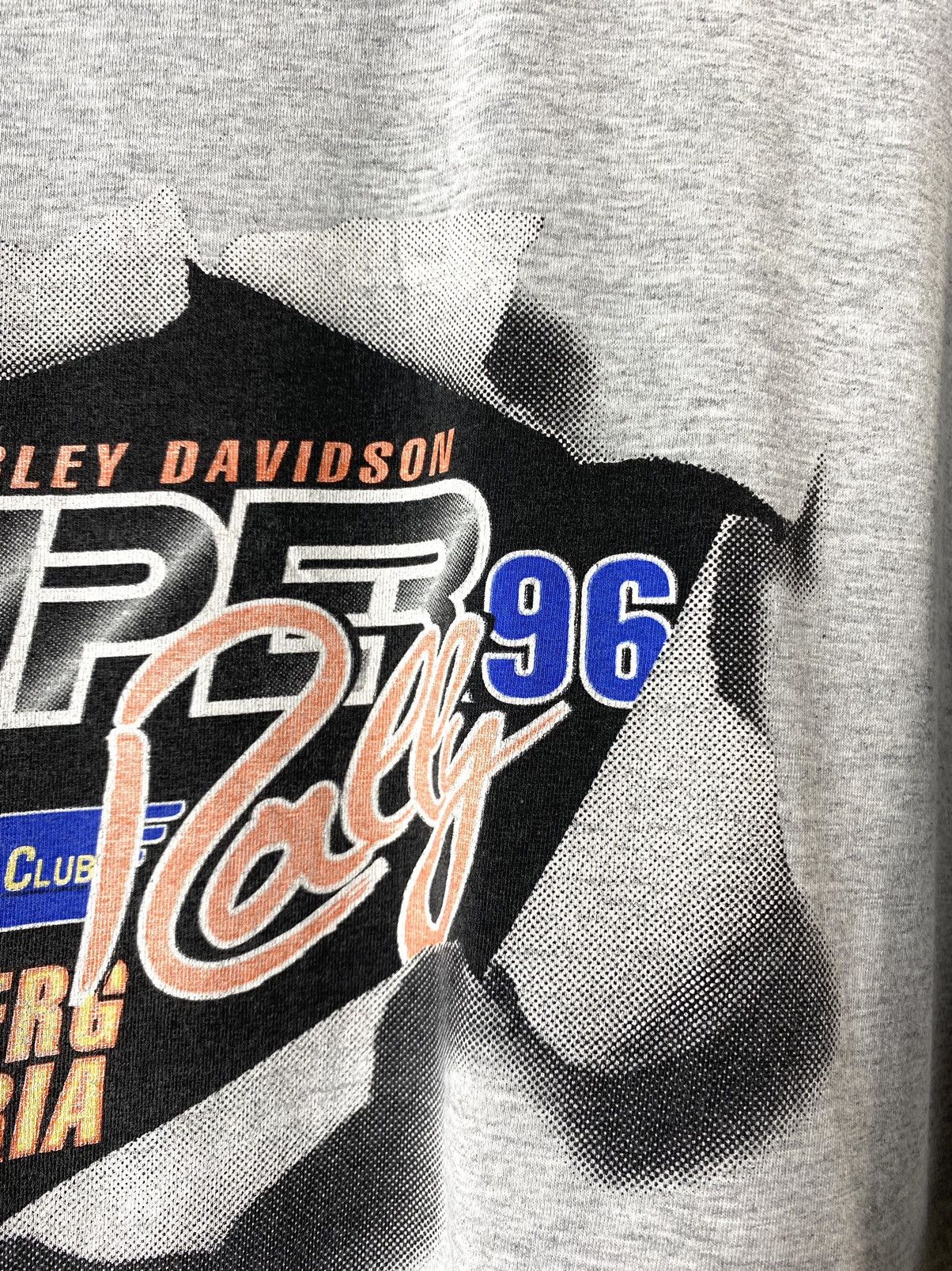 Harley Davidson Vintage 1996 Harley Davidson Indian Motorcycle T Shirt Size US XL / EU 56 / 4 - 4 Thumbnail