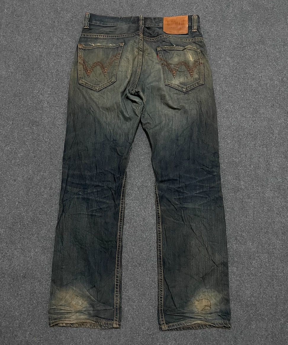 Hysteric Glamour × If Six Was Nine × Le Grande Bleu (L.G.B.) Edwin Exclusive Vintage Rusty Denim Size US 37 - 1 Thumbnail