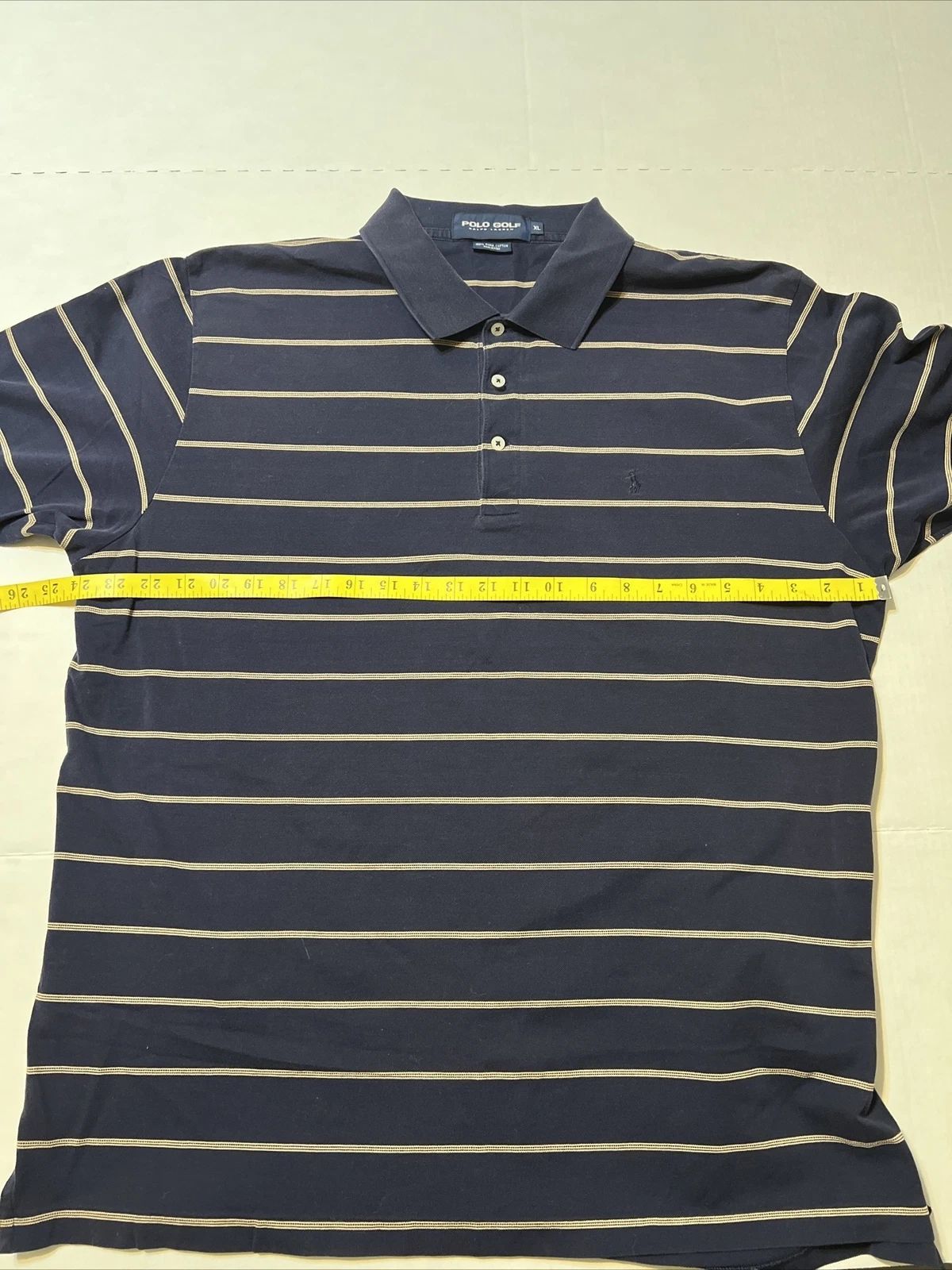 Polo Ralph Lauren Vintage Ralph Lauren Polo Golf Shirt 100% Pima Cotton Size US XL / EU 56 / 4 - 4 Thumbnail