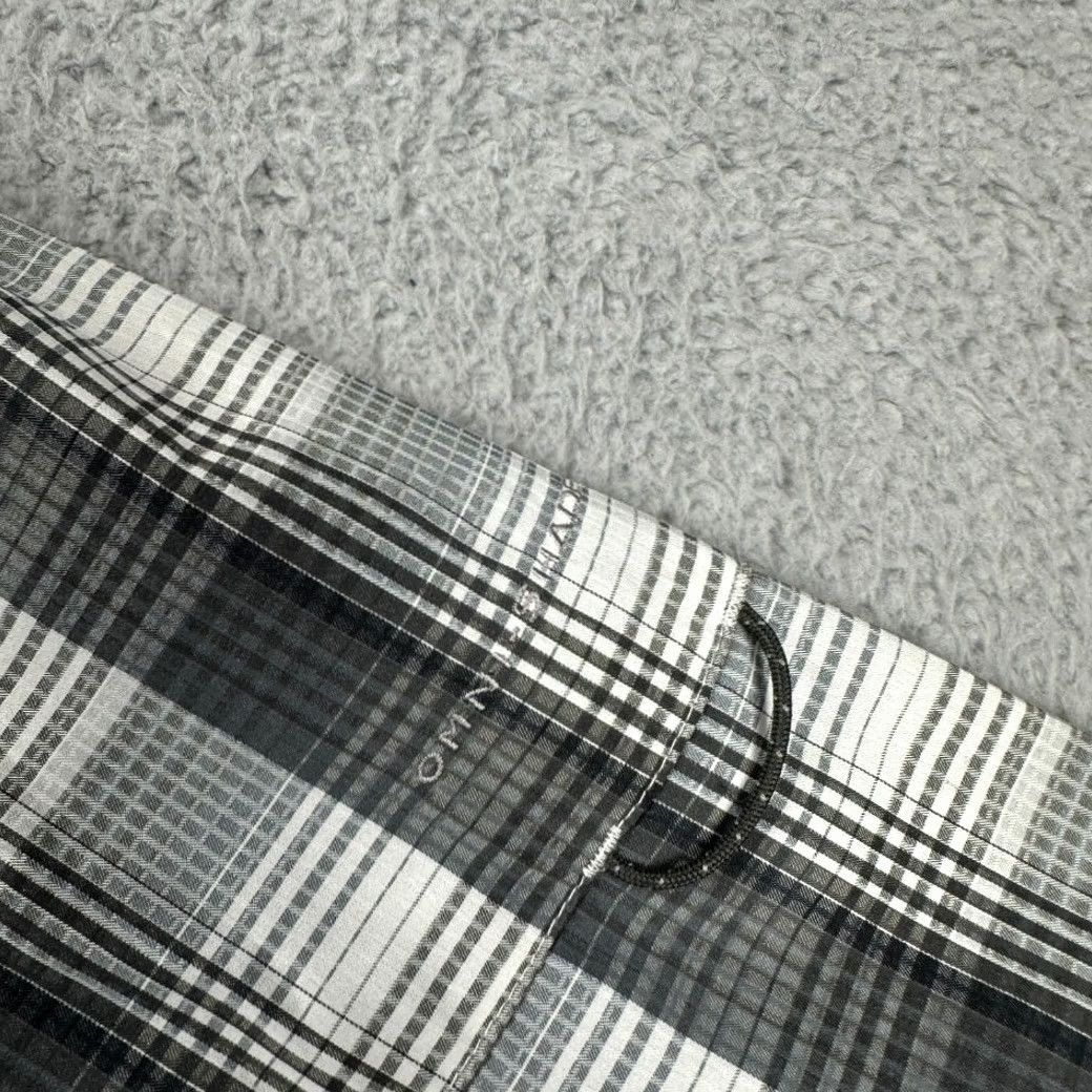 Logo 7 Columbia Button Up Shirt Adult XL Grey White Plaid Vented Flap Pockets Logo Mens Size US XL / EU 56 / 4 - 7 Thumbnail