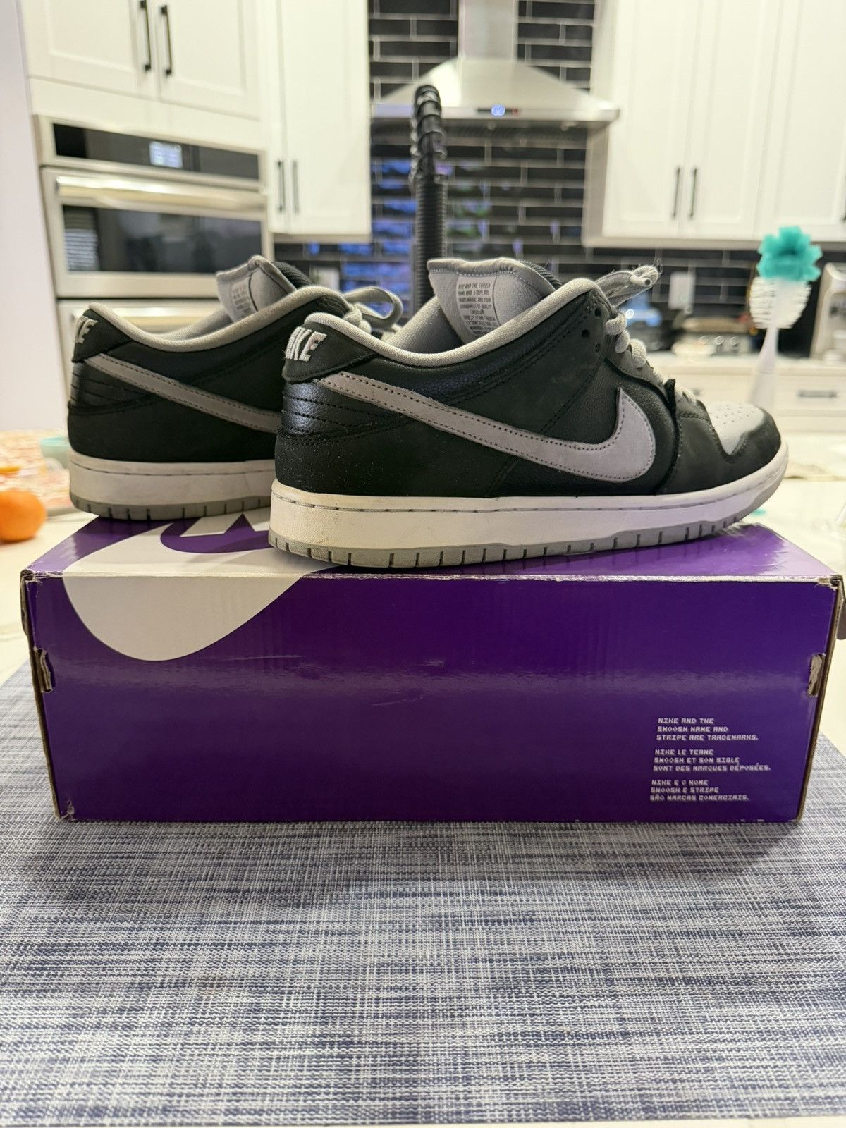 Nike Nike SB dunk low Shadow sz 10M Size US 10 / EU 43 - 3 Thumbnail