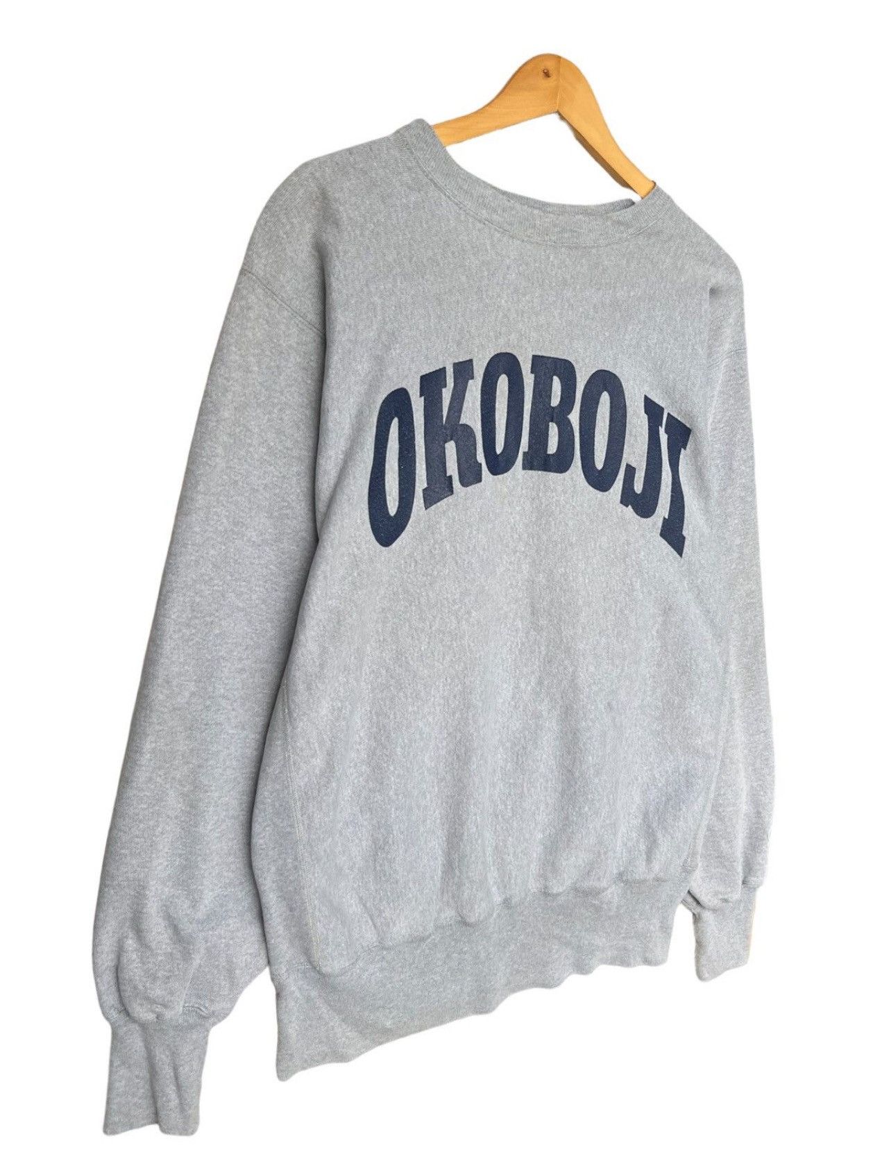 Champion Vintage 90s Okoboji Champion Reverse Weave Sweatshirt Size US L / EU 52-54 / 3 - 2 Thumbnail