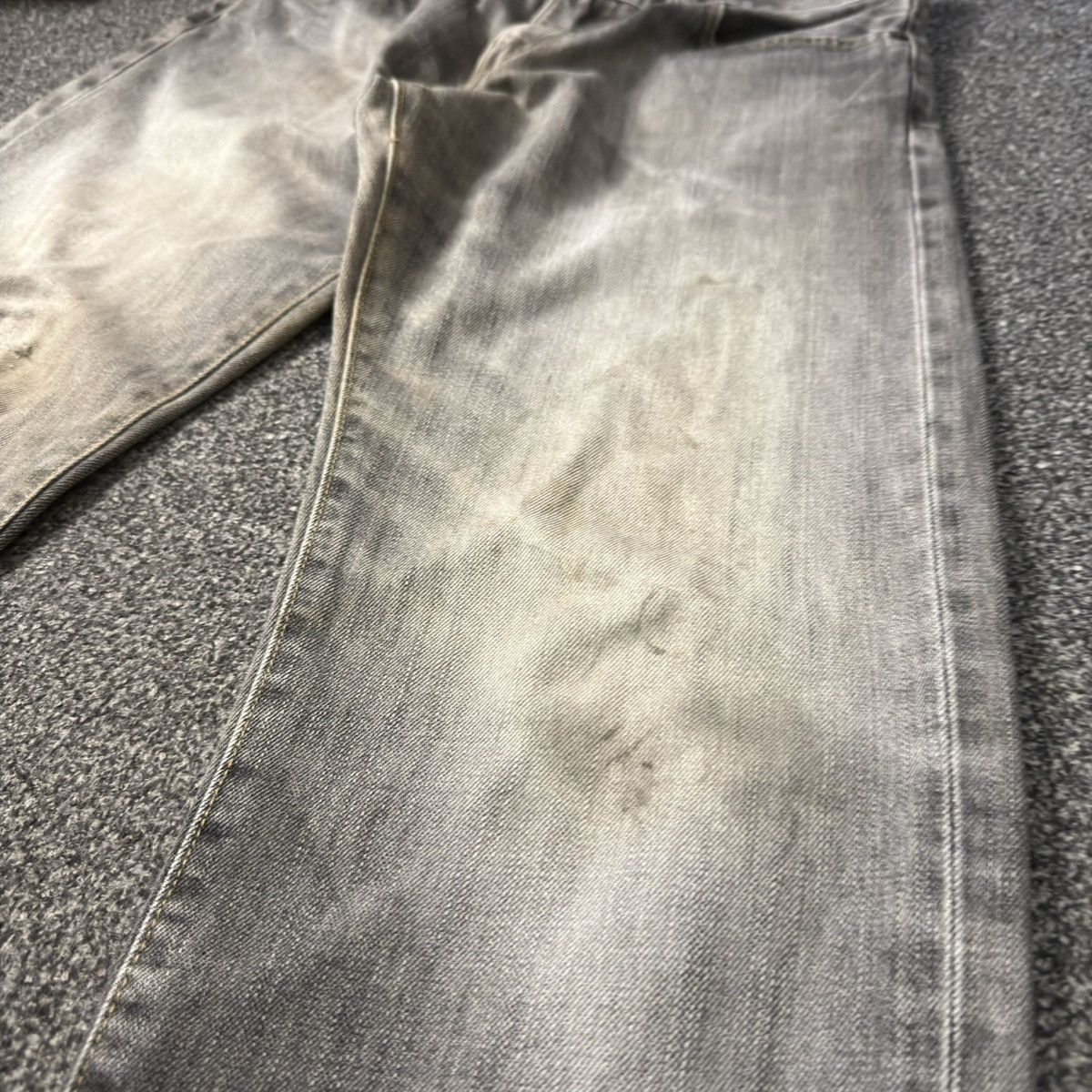 Undercover × Uniqlo Vintage Uniqlo S002 Regular Fit Straight Distressed Faded Size US 31 - 5 Thumbnail