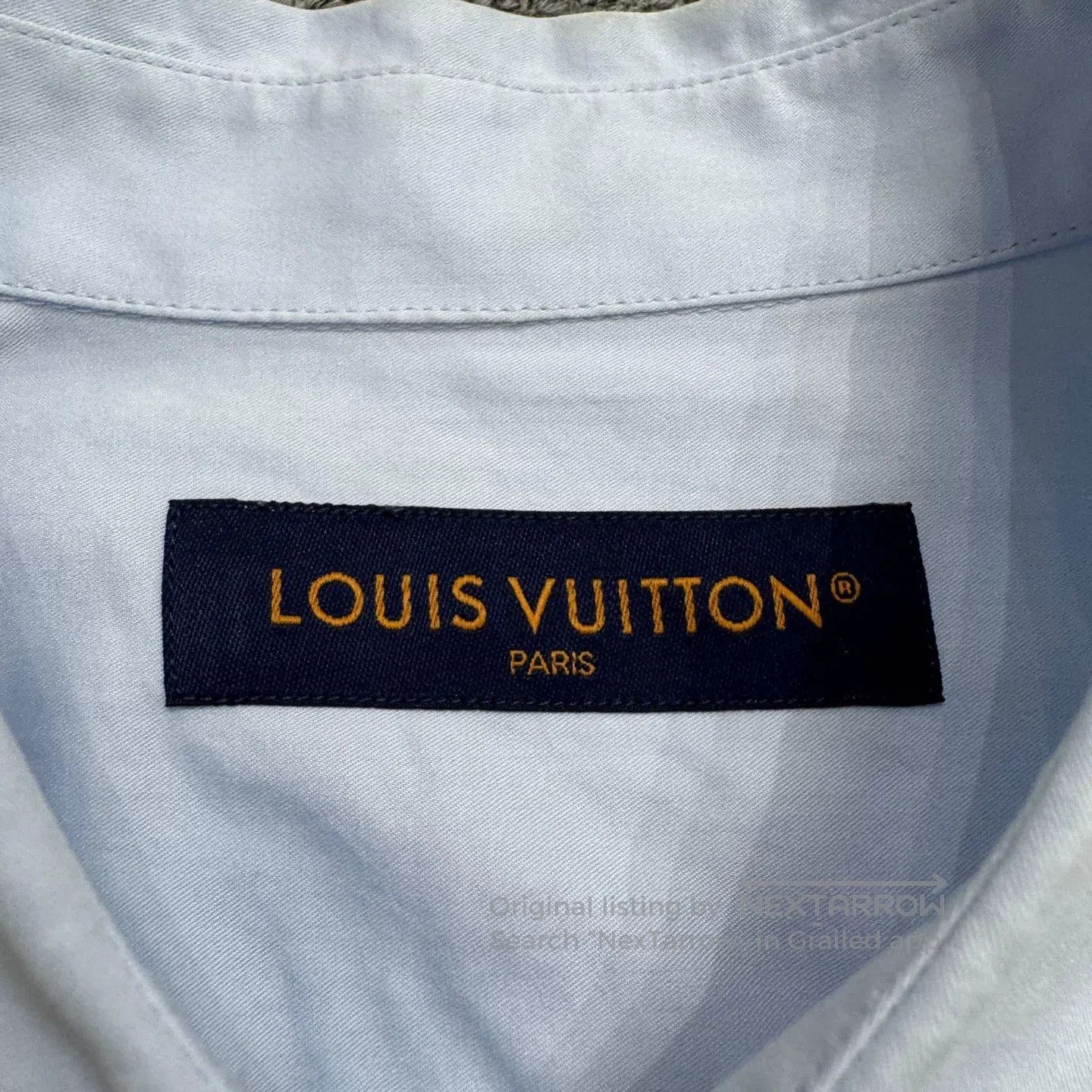 Louis Vuitton Louis Vuitton SS25 Embroidered Puppy Shirt. Size US XS / EU 42 / 0 - 2 Thumbnail