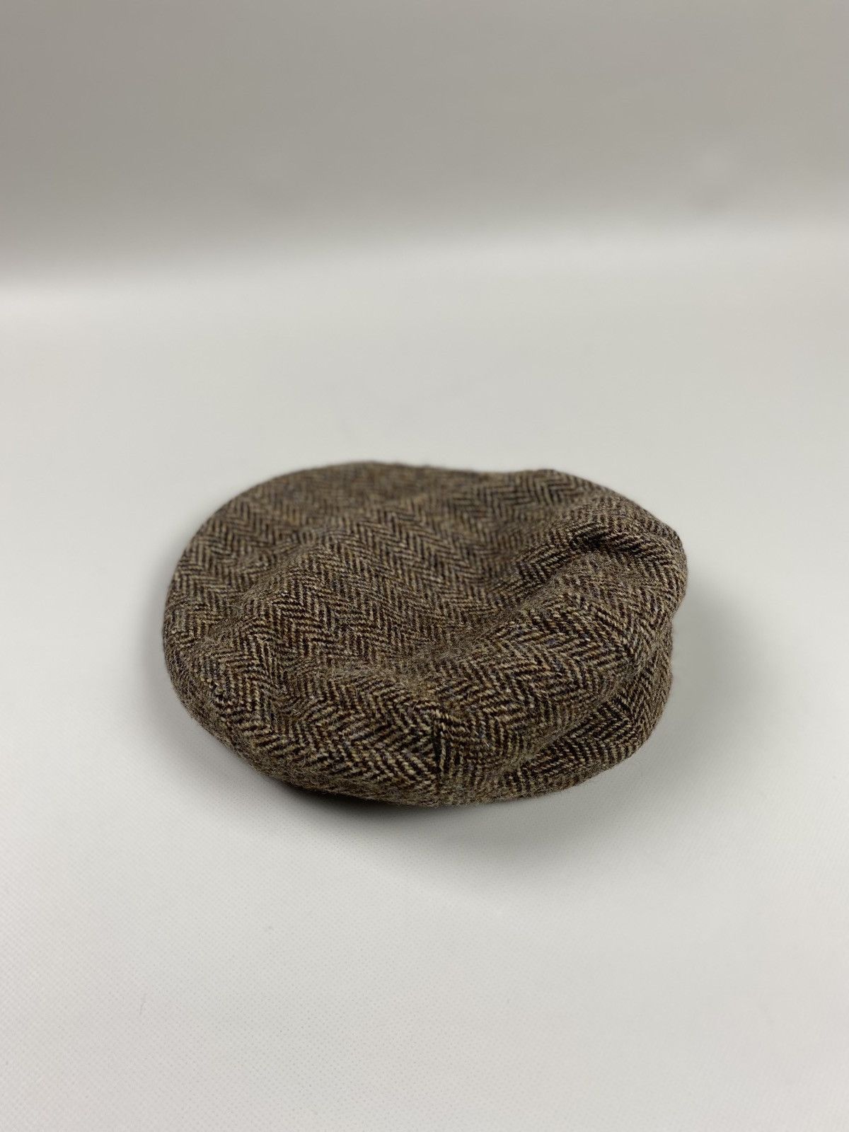 Harris Tweed × Vintage Harris Tweed vintage herringbone wool flat cap size M Size ONE SIZE - 5 Thumbnail