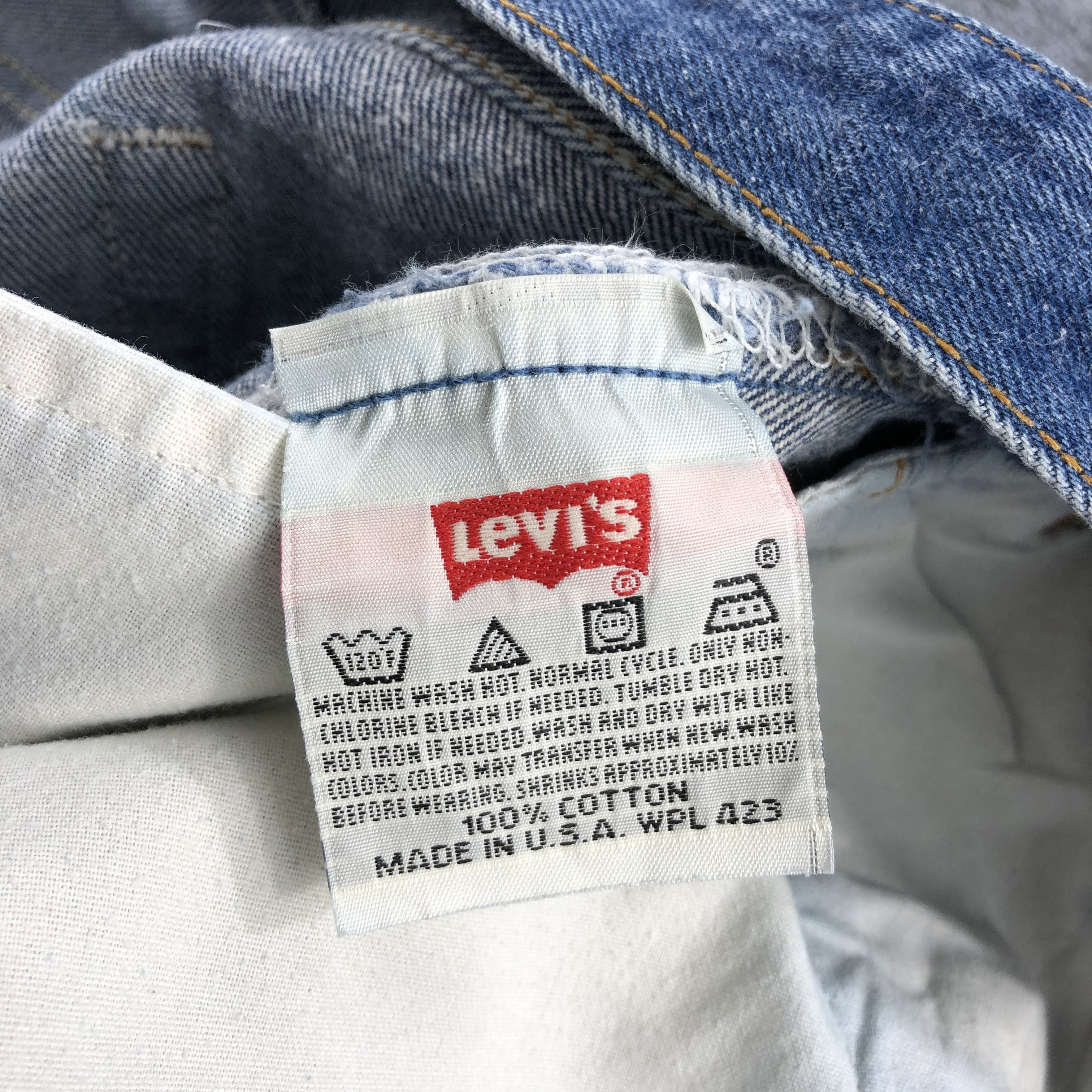 Levi's × Vintage Vintage 90s Levis 501 xx Denim Jeans-JM899 Size US 33 - 9 Thumbnail