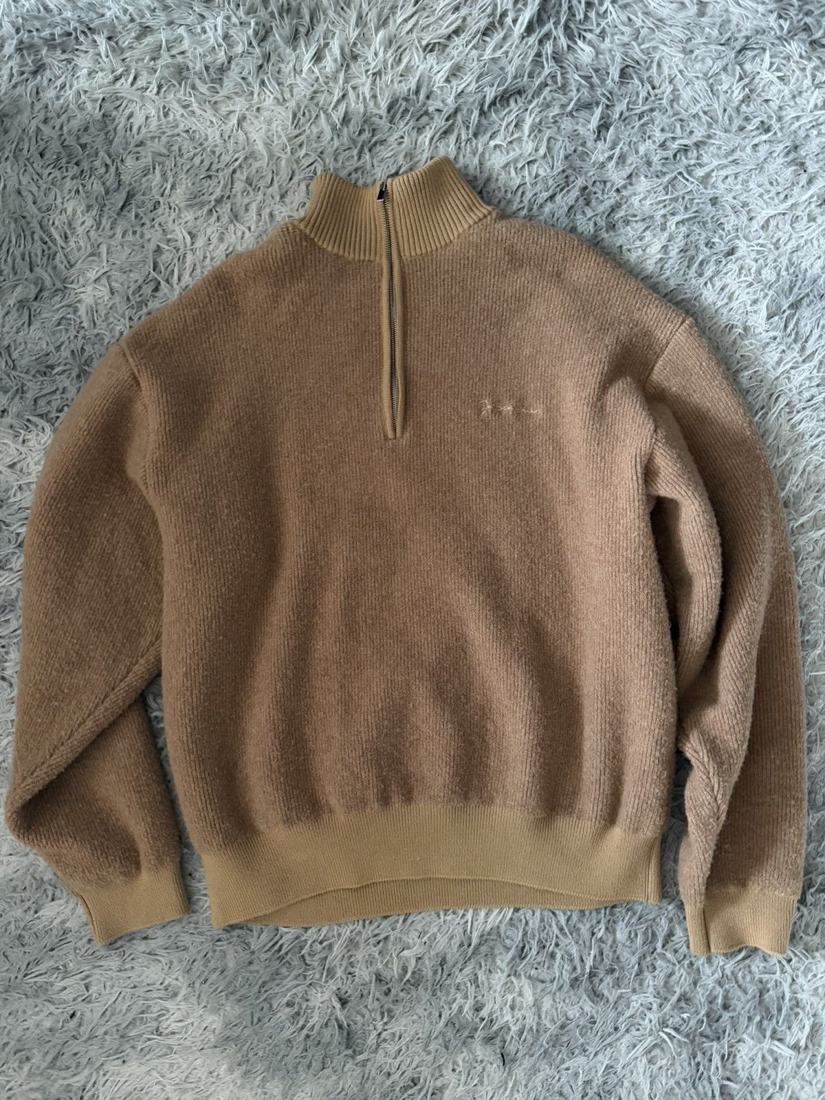 Jacquemus high neck zip sweater Size US XL / EU 56 / 4 - 1 Thumbnail