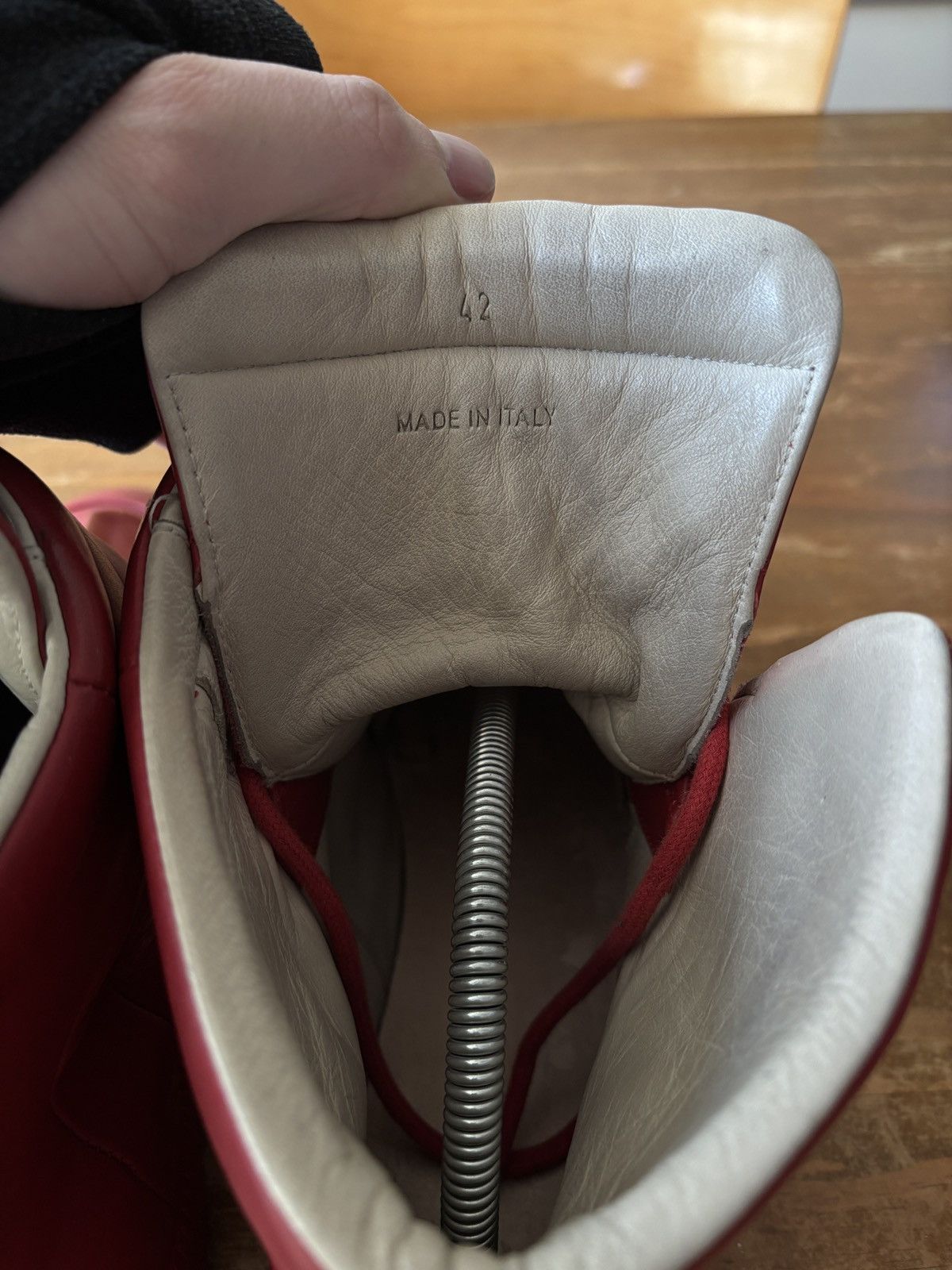 Maison Margiela Maison Margiela Futures in red Size US 9 / EU 42 - 8 Thumbnail