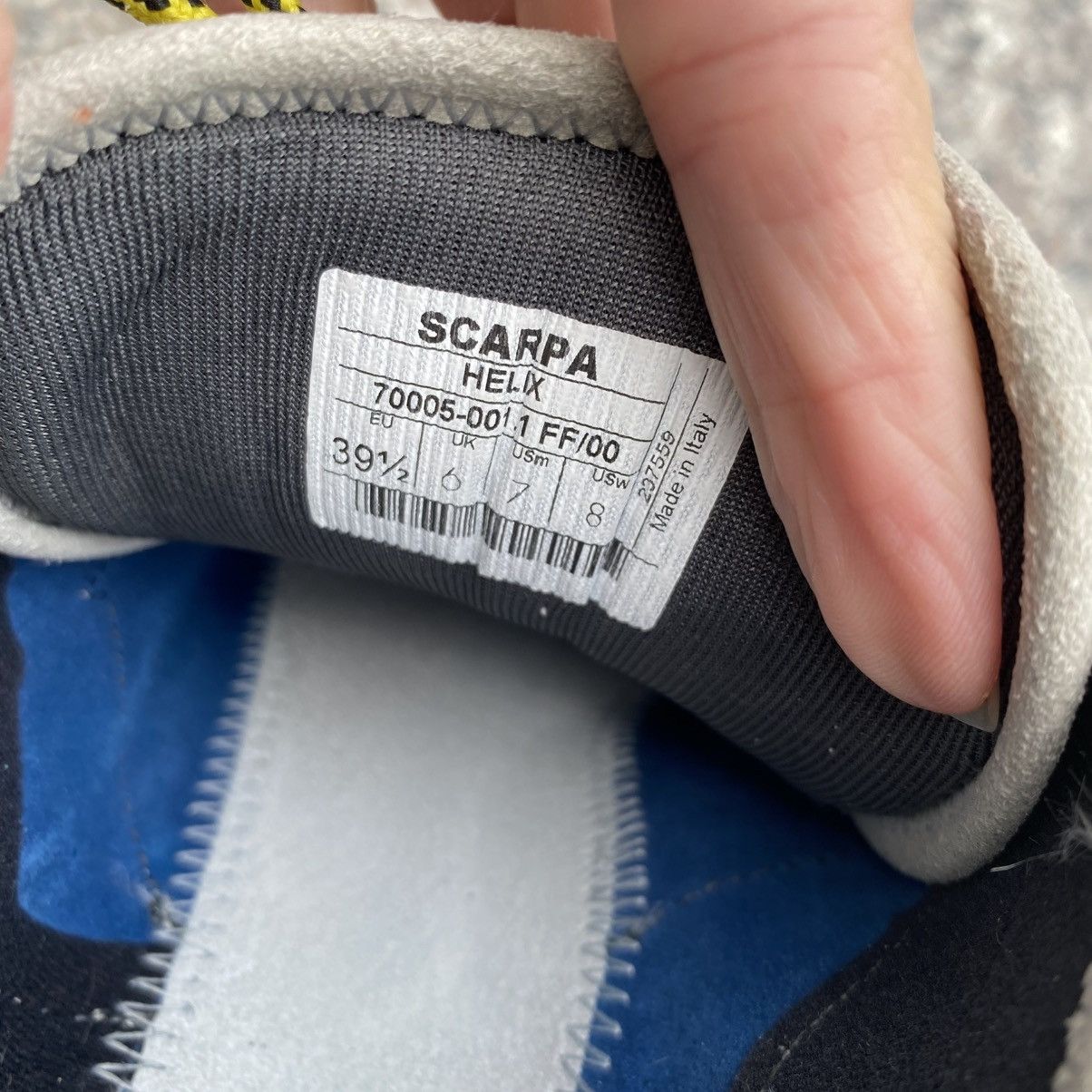 Other Scarpa Helix climbing shoes Size US 8 / IT 38 - 8 Thumbnail