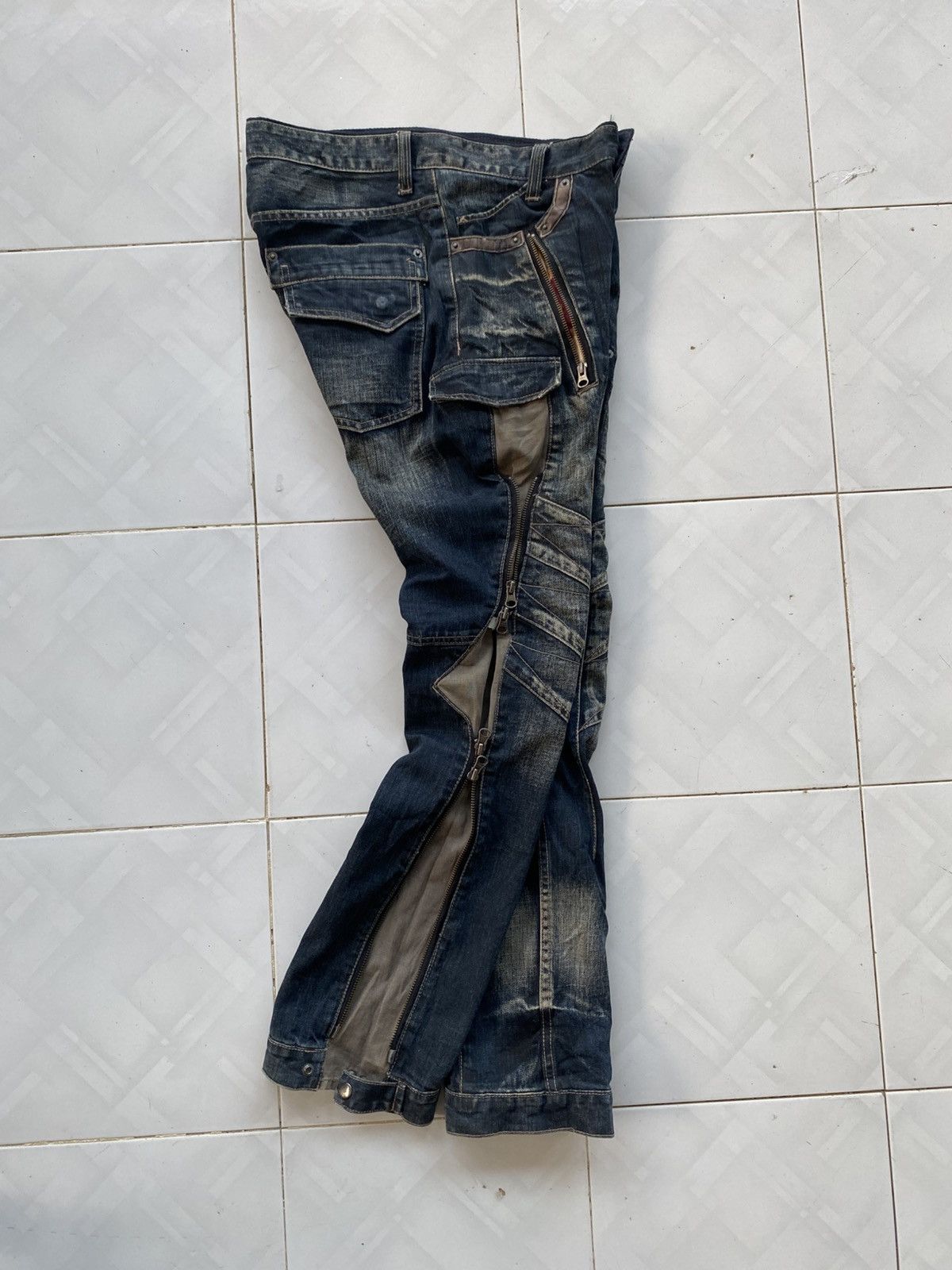 PPFM PPFM Zippers Denim Size US 31 - 4 Thumbnail
