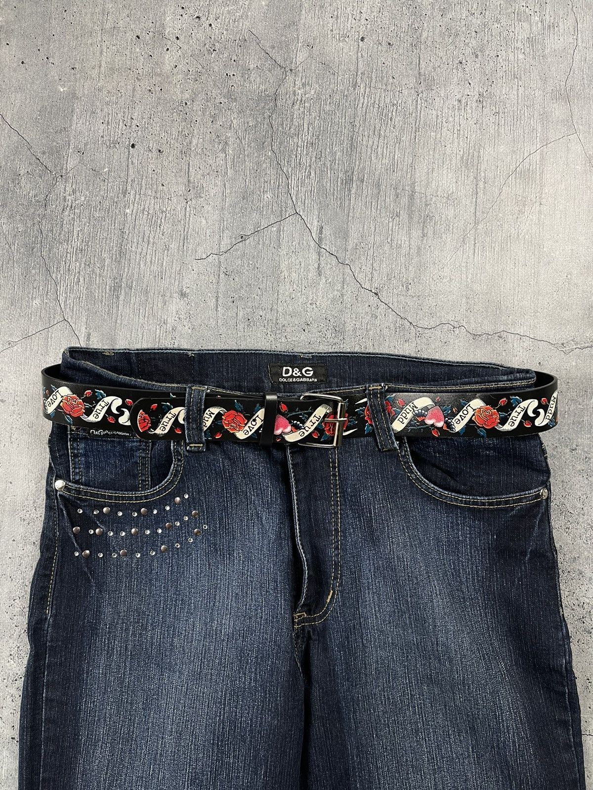 Christian Audigier × Ed Hardy Y2K Ed Hardy by Christian Audigier Style Vintage Belt Size ONE SIZE - 2 Thumbnail