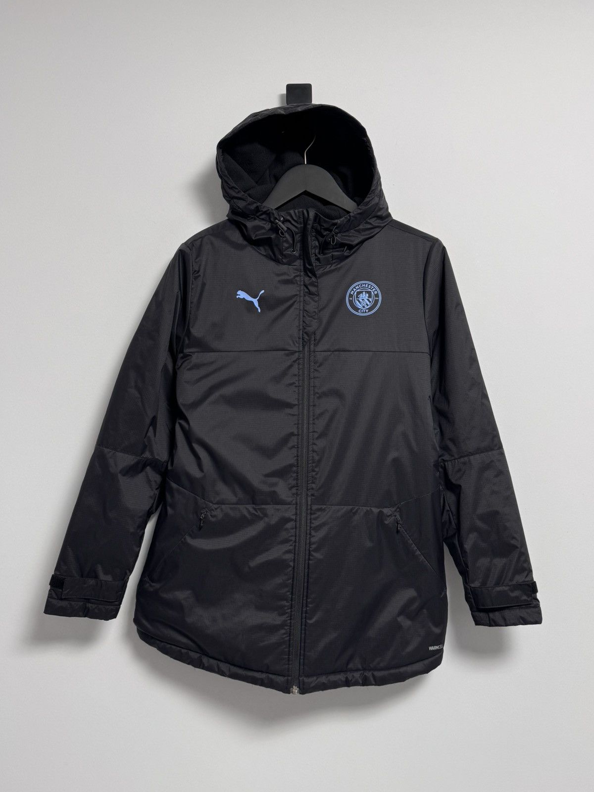 Puma Rare! Puma Manchester City Training Fleece Jacket Size US M / EU 48-50 / 2 - 1 Thumbnail