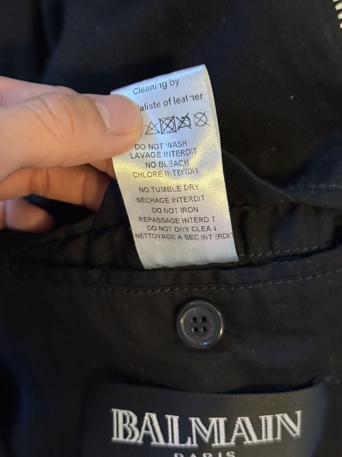 Balmain Balmain SS10 decarnin M65 leather jacket Size US L / EU 52-54 / 3 - 8 Thumbnail
