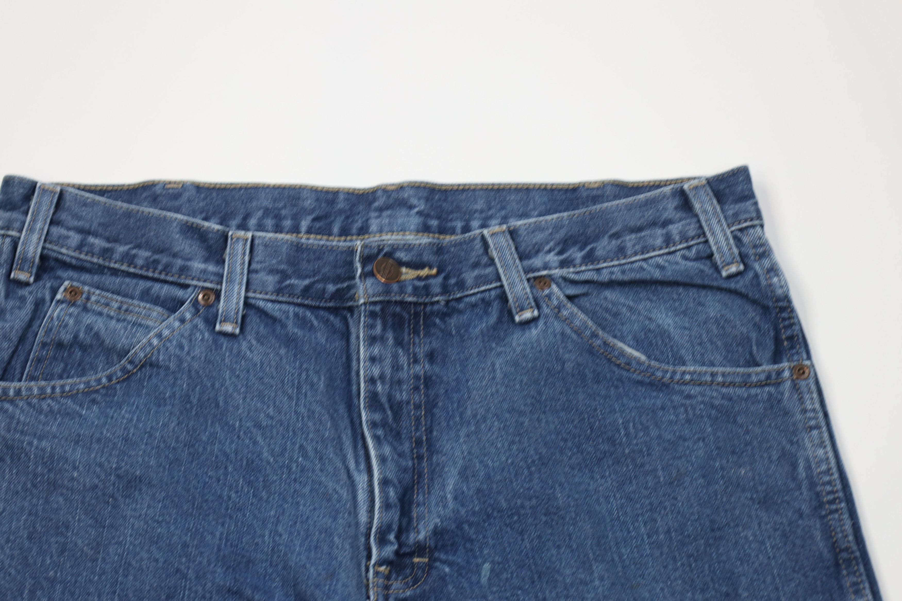 Dickies Vintage Y2K Dickies Wide Leg Dungaree Denim Jeans Blue Size US 34 / EU 50 - 2 Thumbnail