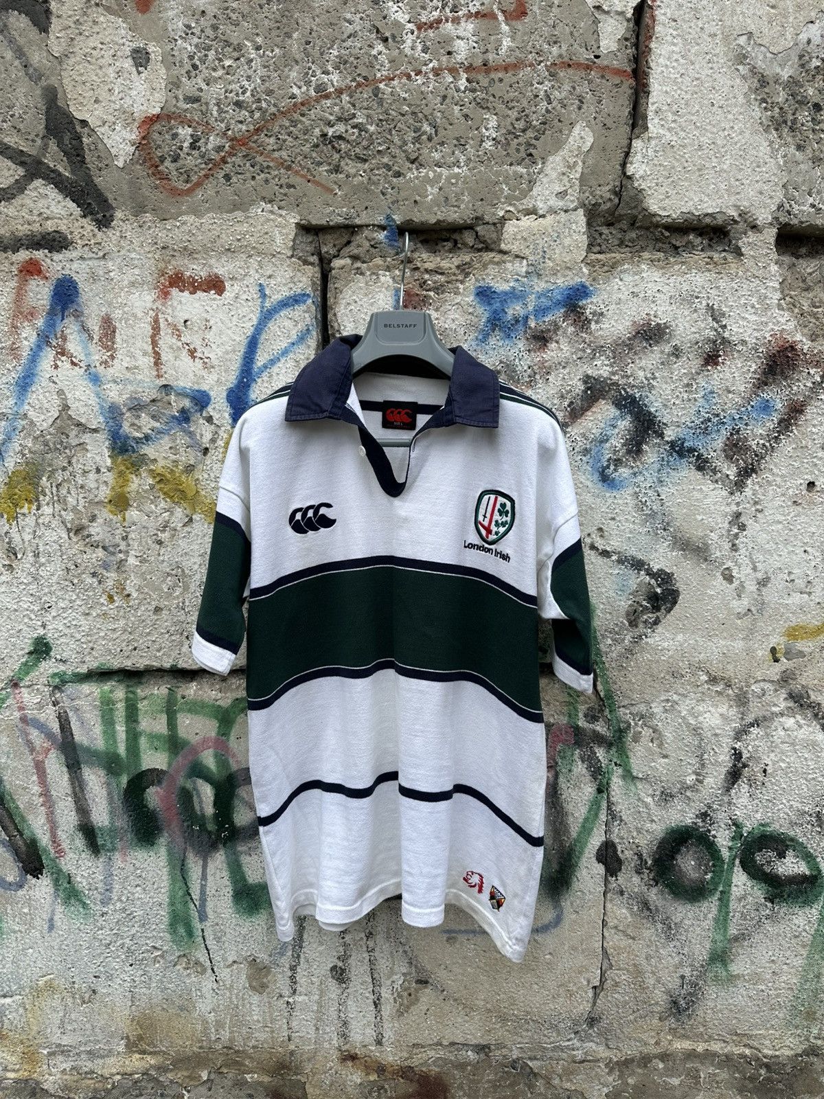 Canterbury of New Zealand 2003-05 LONDON IRISH UNION HOME RUGBY SHIRT CANTERBURY L Size US L / EU 52-54 / 3 - 1 Thumbnail