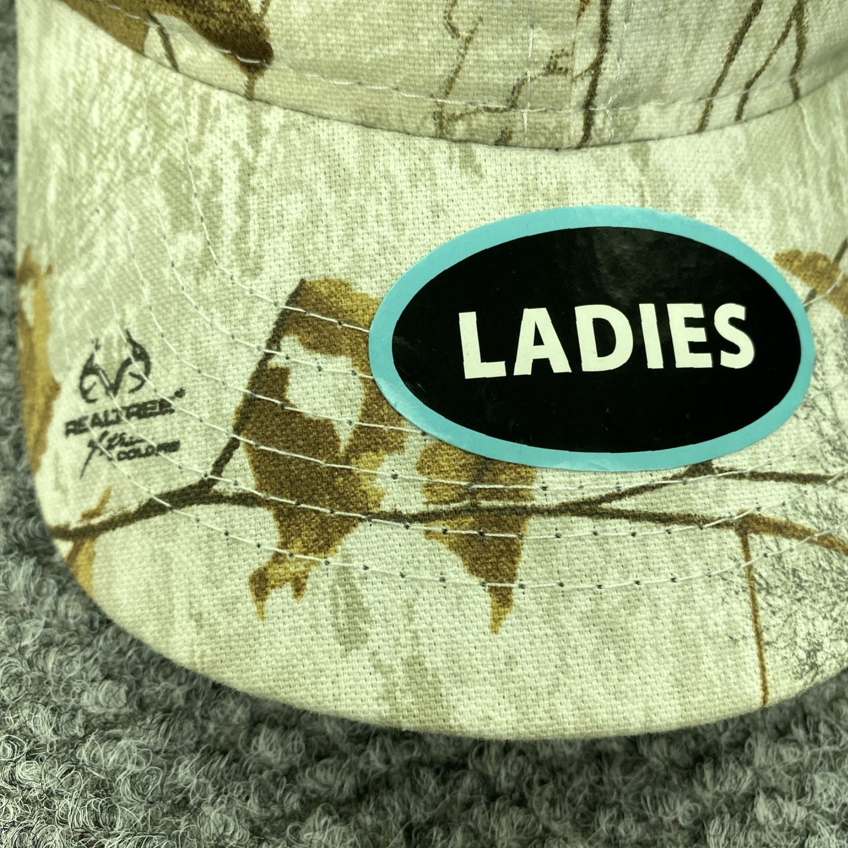 Realtree Realtree Hat Cap Strap Back Camouflage Camo Ladies One Size Outdoor Womens Size ONE SIZE - 2 Thumbnail