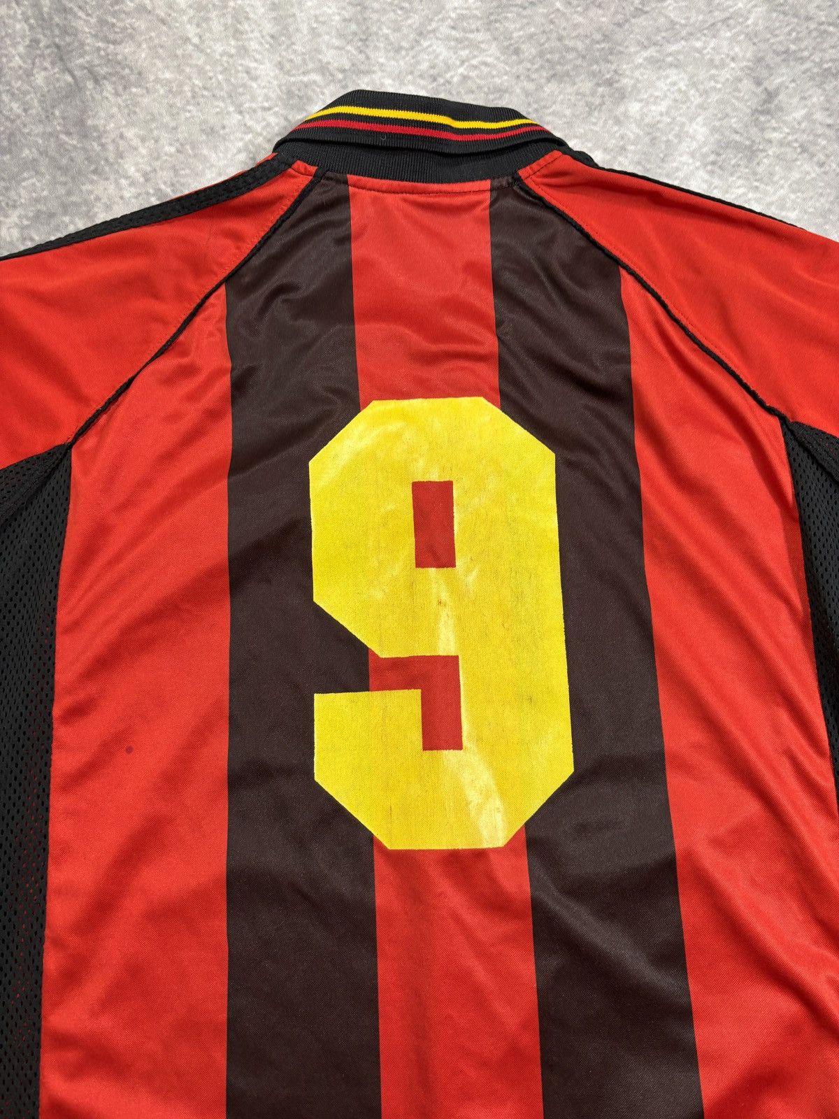 Vintage 1990s Vintage Deportivo Cuenca Jersey Soccer Collar Ecuador Size US S / EU 44-46 / 1 - 9 Thumbnail
