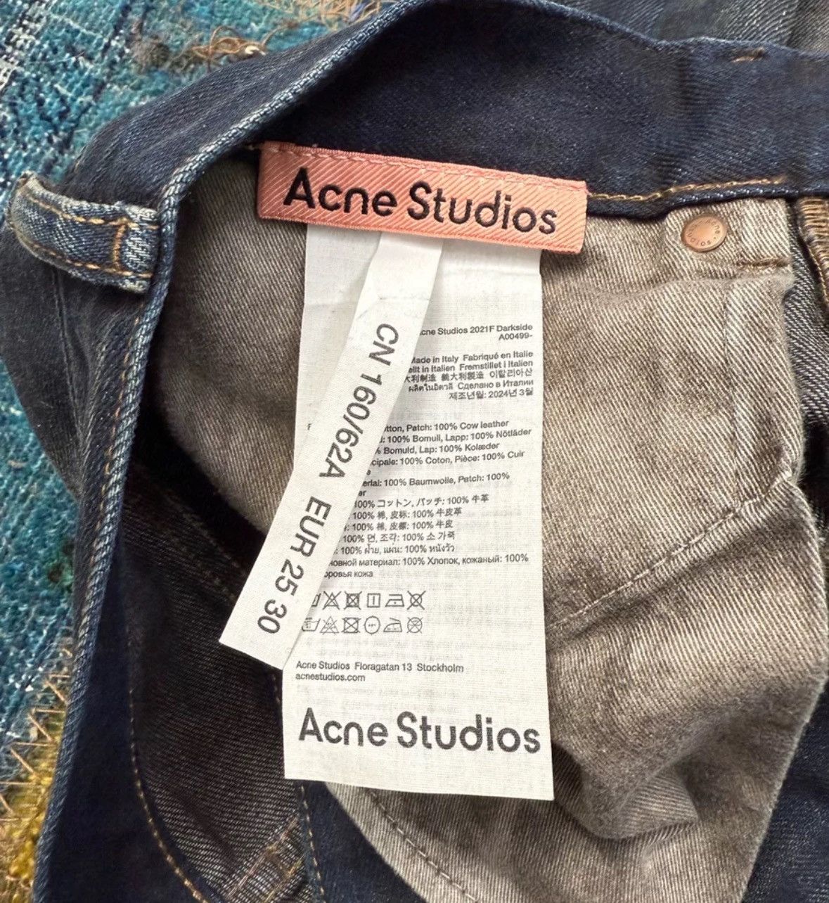 Acne Studios Acne studios 2021m jeans 2412-Nextarrow Size US 30 / EU 46 - 5 Thumbnail