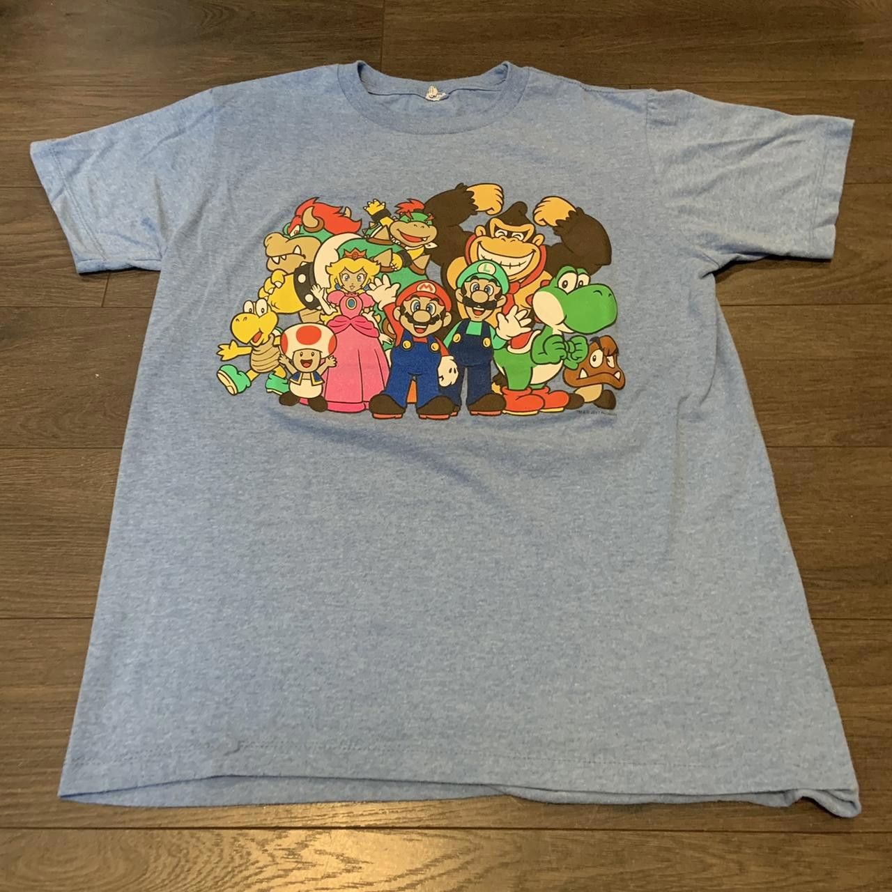 Designer Nintendo Characters T Shirt Mario Luigi Peach Toad Yoshi Size US S / EU 44-46 / 1 - 2 Thumbnail