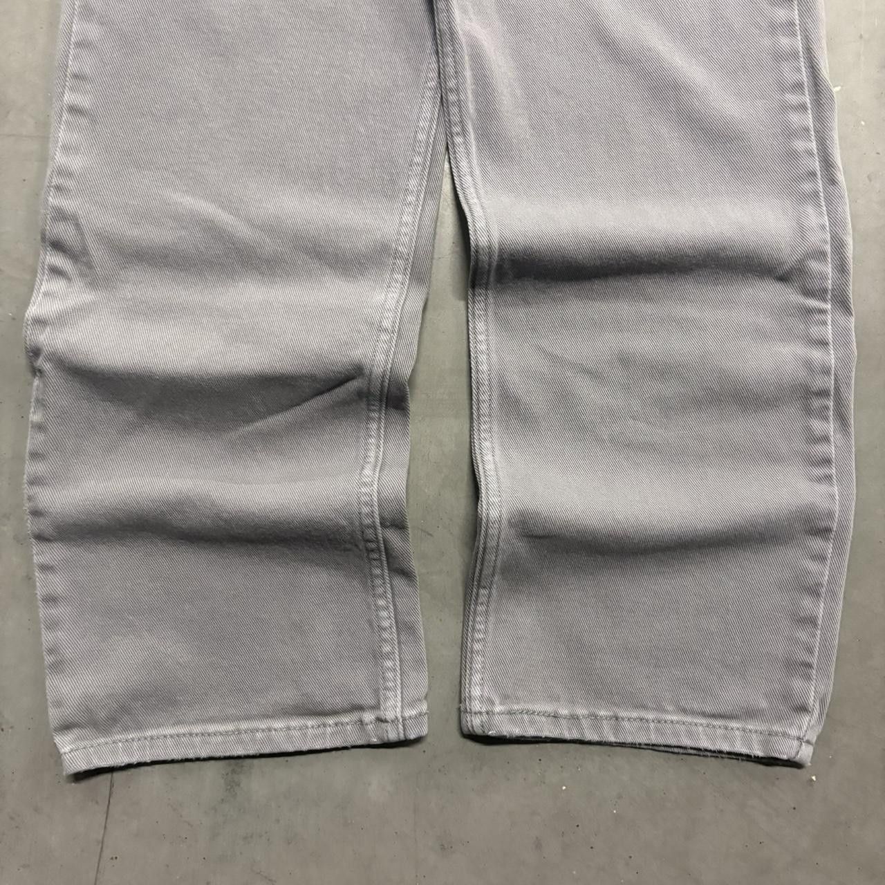 Levi's Crazy Vintage Y2K/2000s Baggy Grey Levis 514 Retro Denim Jeans! Size US 36 / EU 52 - 3 Thumbnail